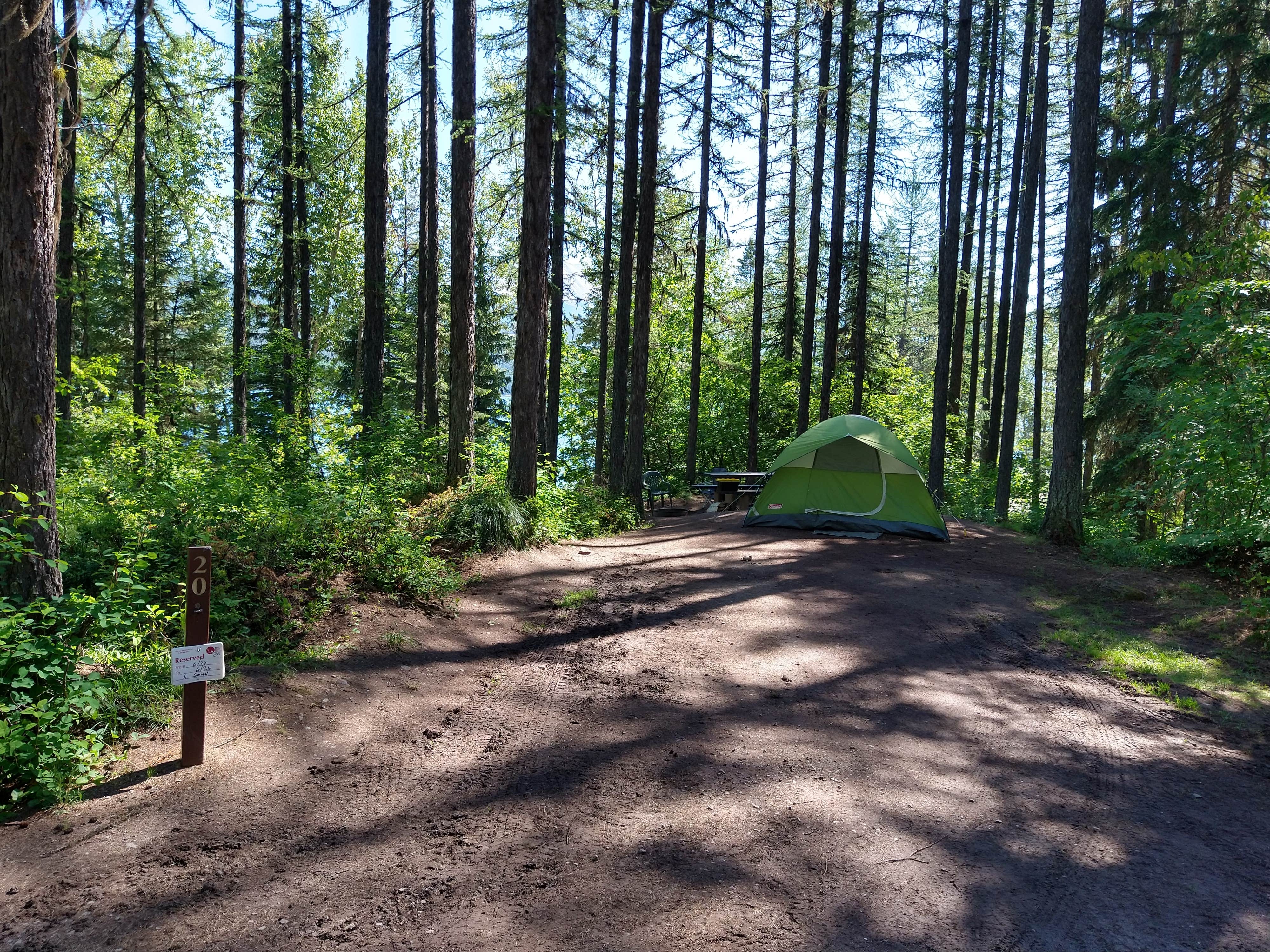 Elizabeth  N.'s photo at Lid Creek Campground near Essex, MT