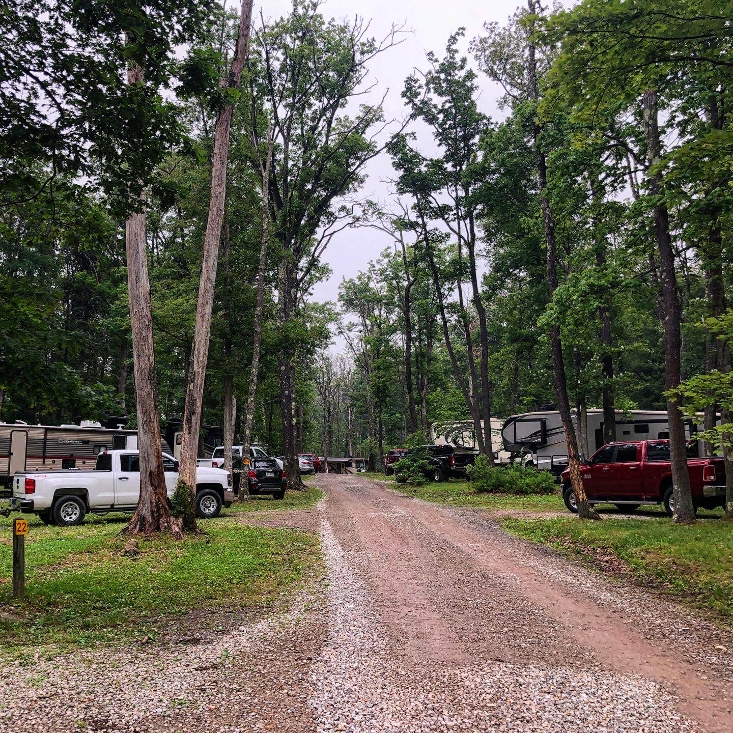 Laura H.'s photo of rv camping at Sand Springs Campground near Accident, MD