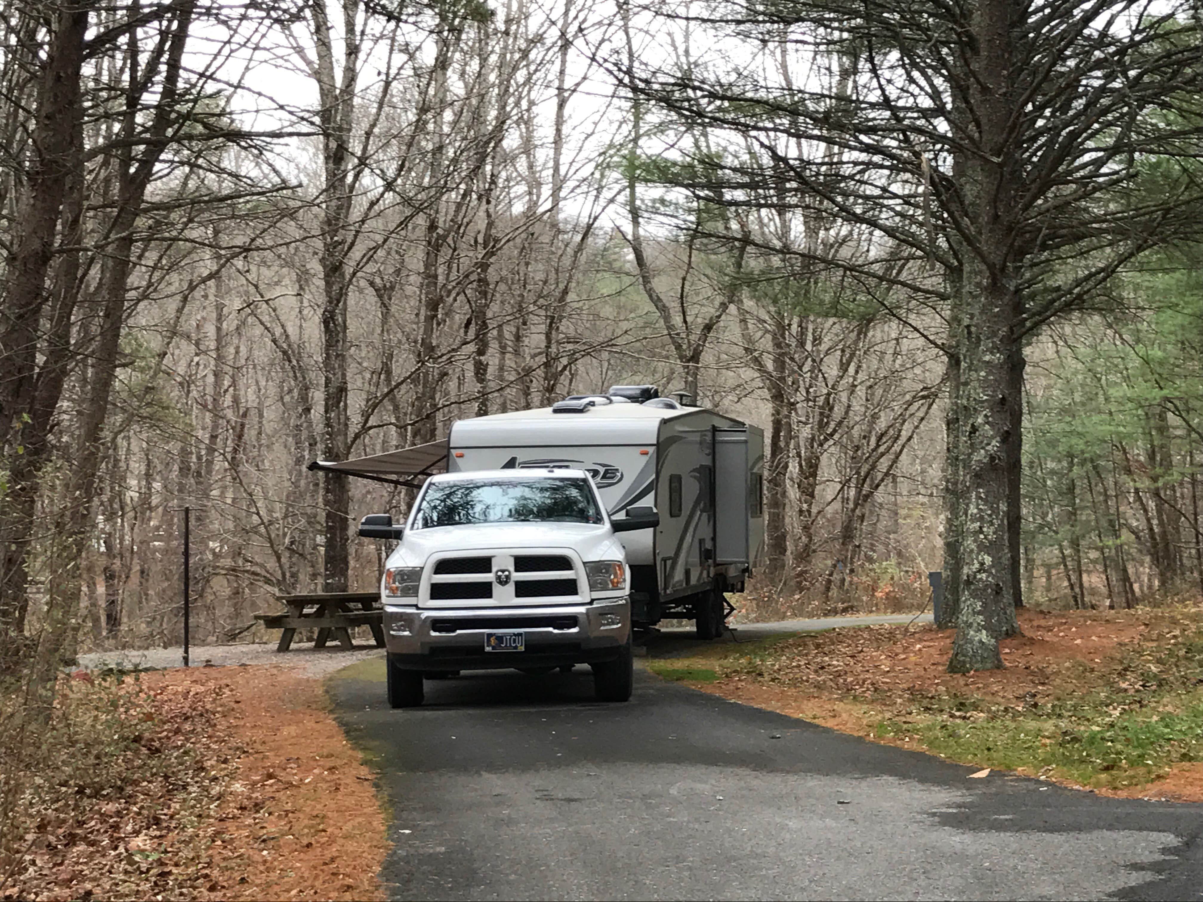 Kristen C.'s photo of rv camping at Stony Fork Campground near Ceres, VA