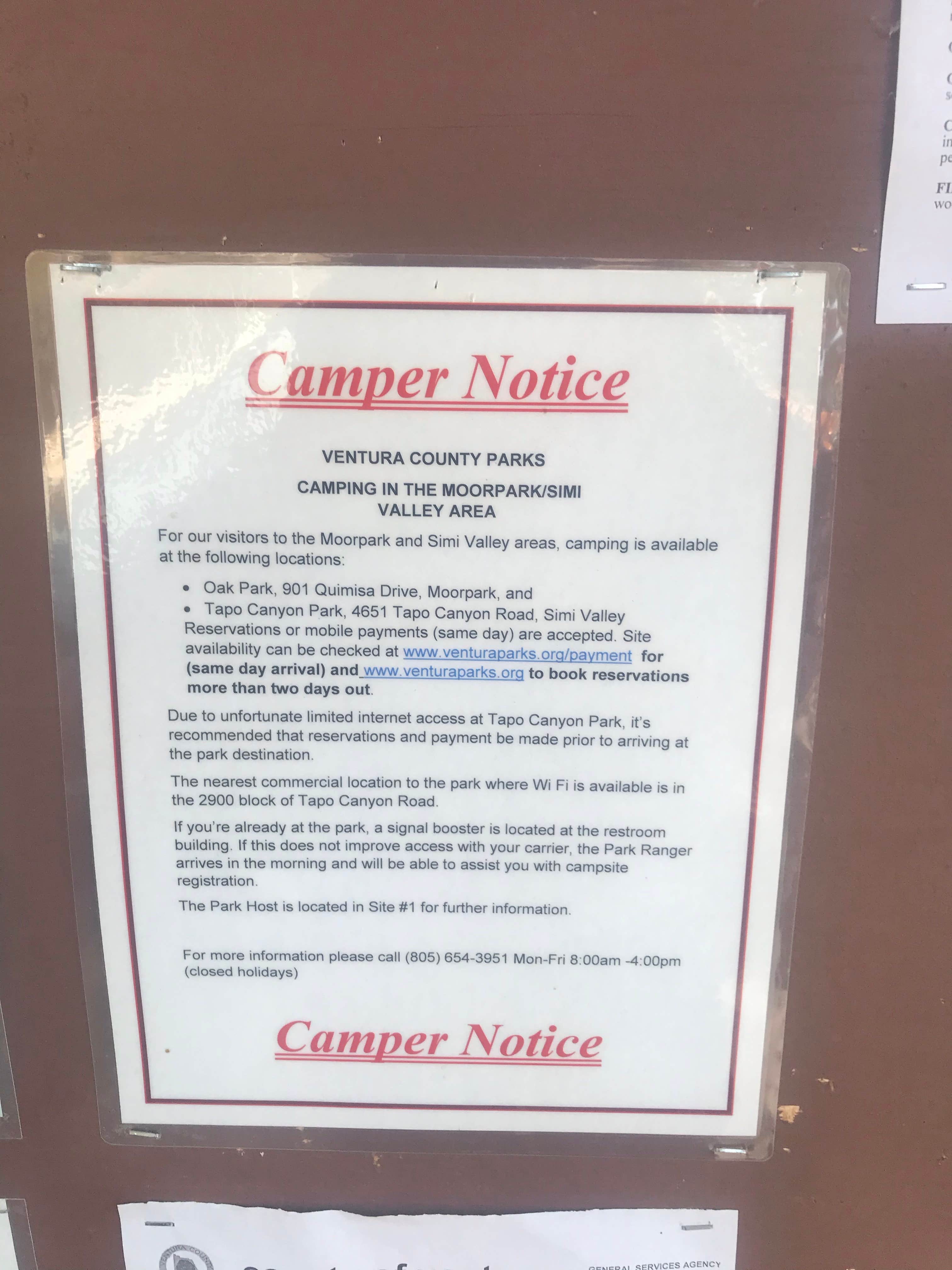 Camper-submitted photo at Tapo Canyon Park near Moorpark, CA