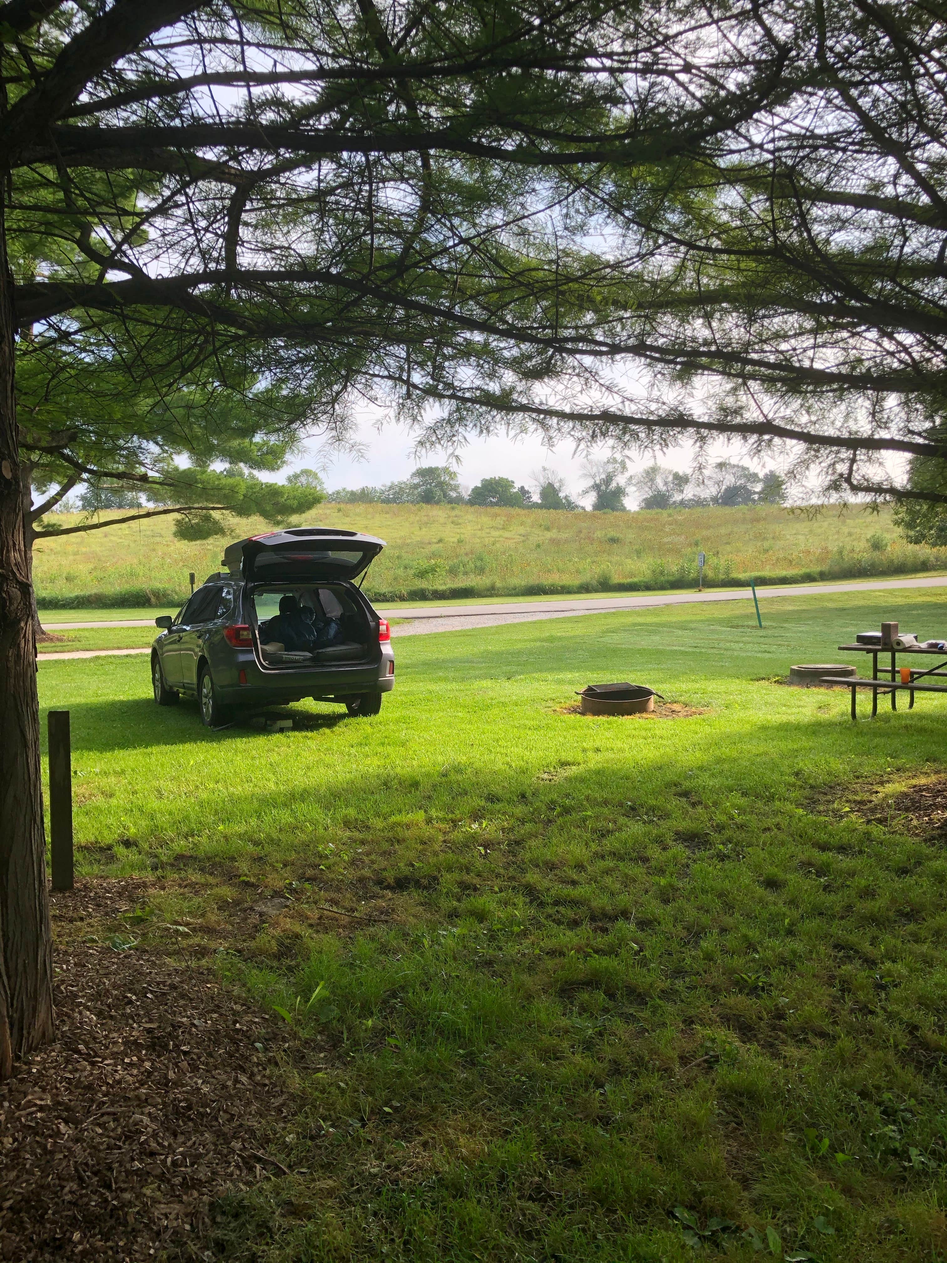 Camping near Iowa State Fairgrounds: Thomas Mitchell County Park, Mitchellville, Iowa
