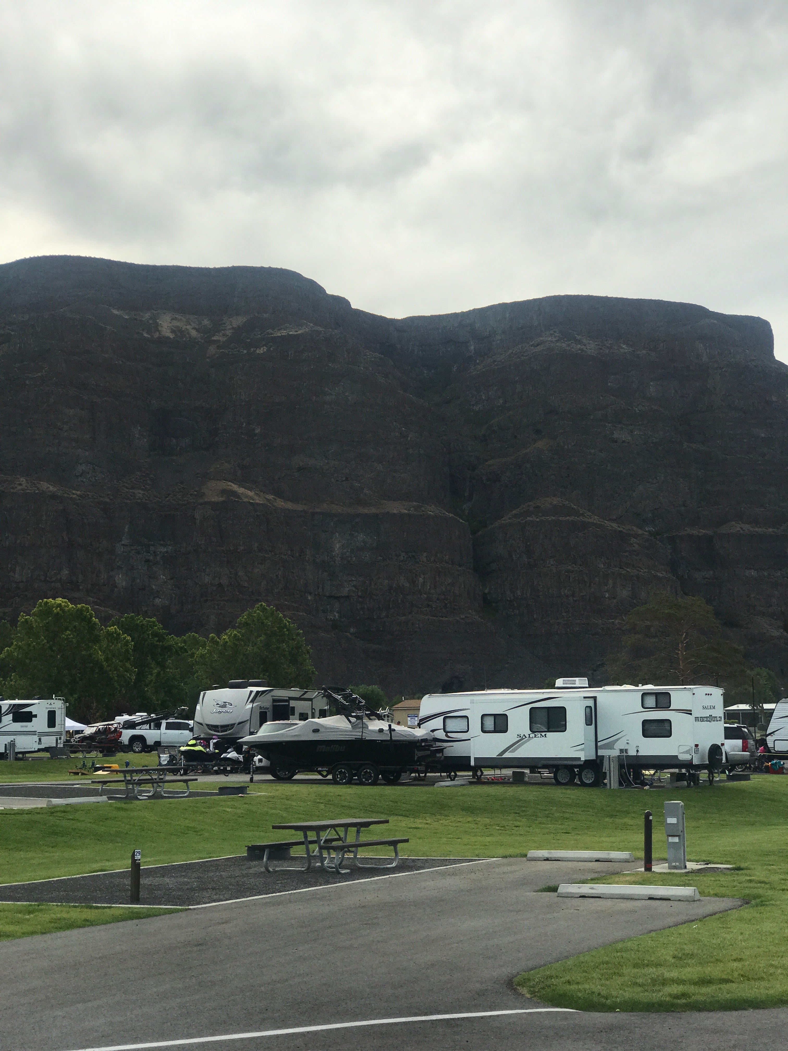 Camper submitted image from Crescent Bar Campground (Grant PUD Crescent Bar Recreation Area) - 2