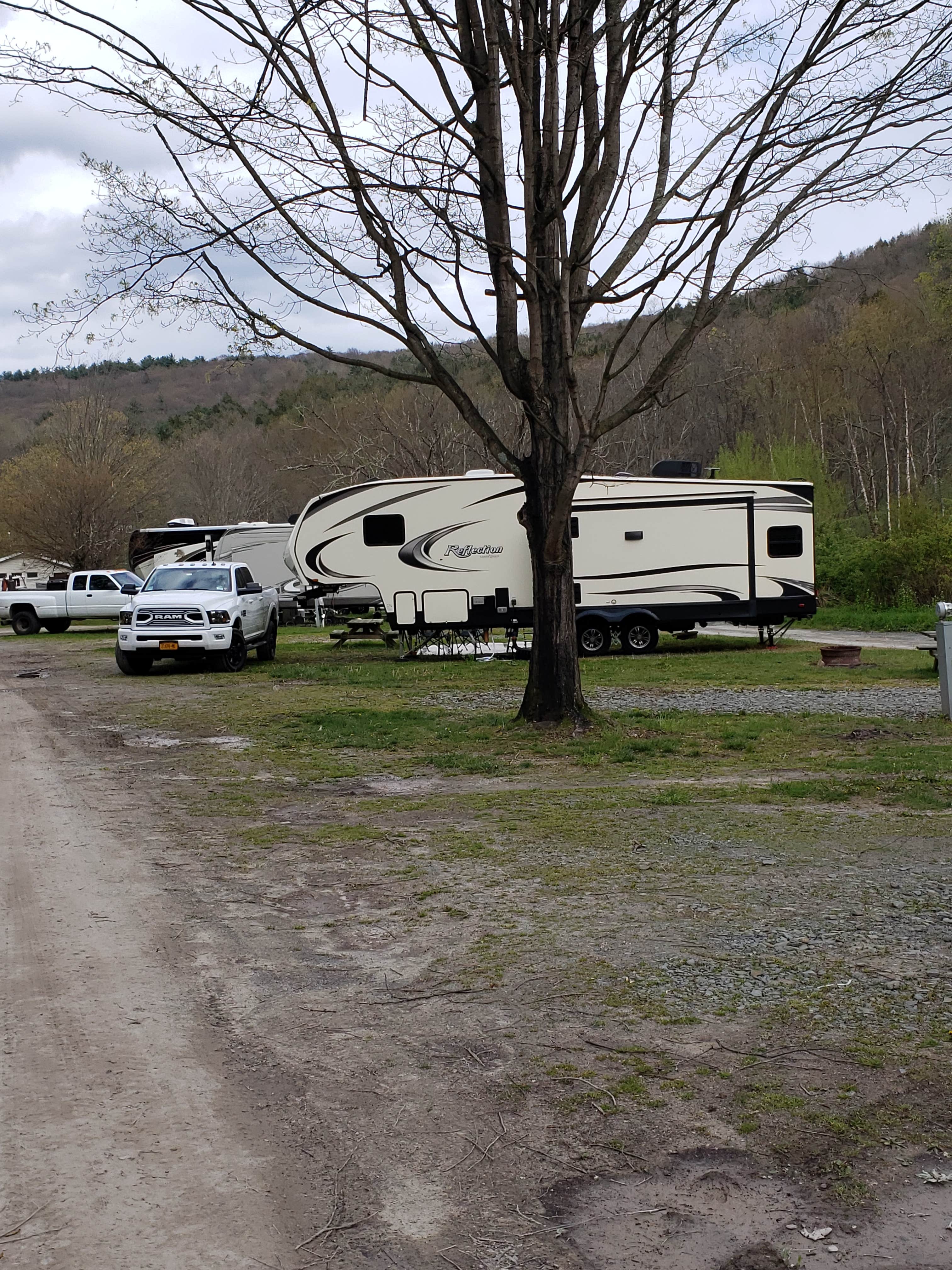 April L.'s photo of rv camping at Cozy Creek Family Campground near Shunk, PA