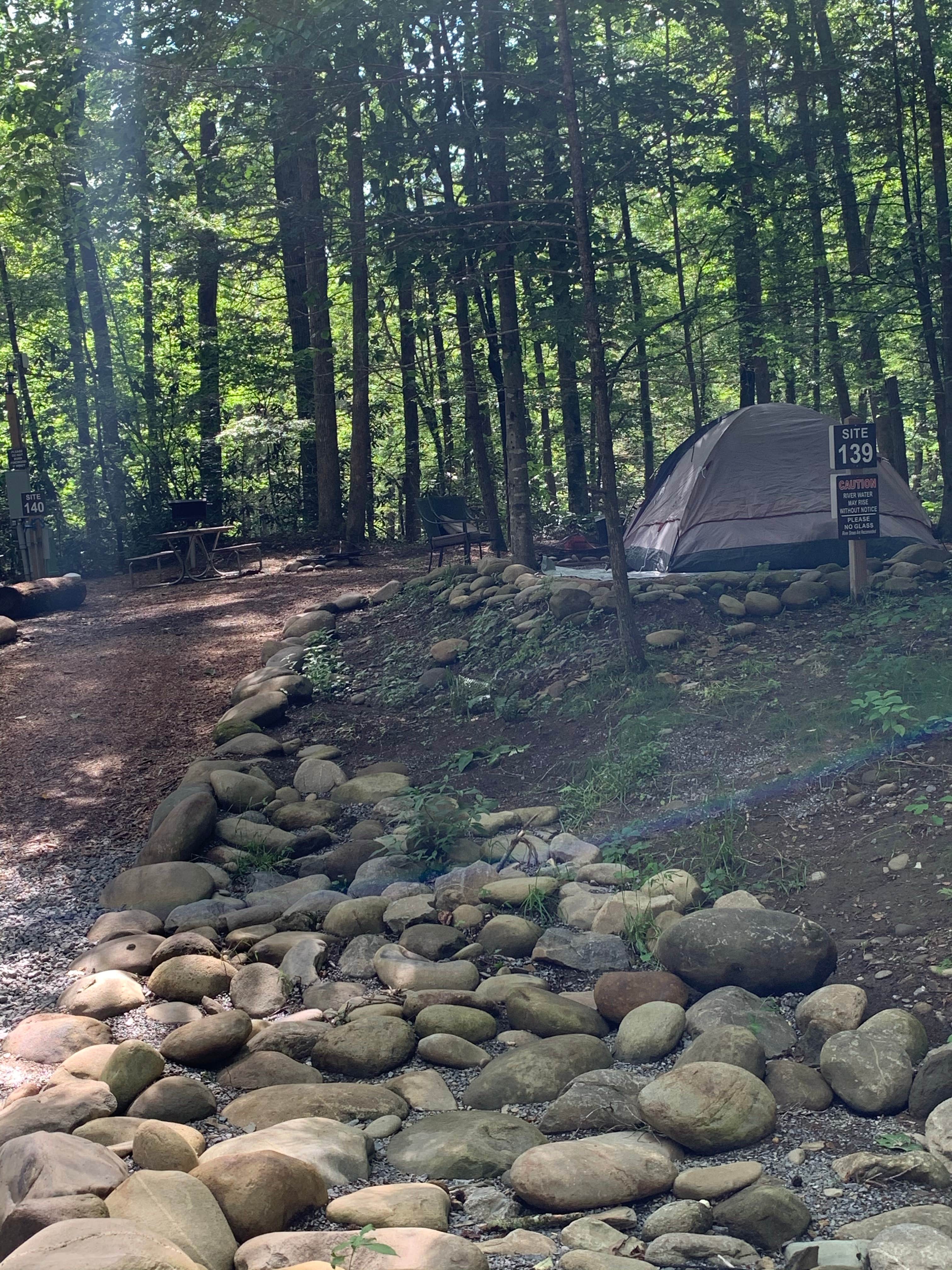 Laure D.'s photo at Greenbrier Campground near Gatlinburg, TN