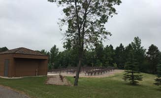 Janet R.'s photo of glamping accommodations at Icelandic State Park Campground near Grafton, ND