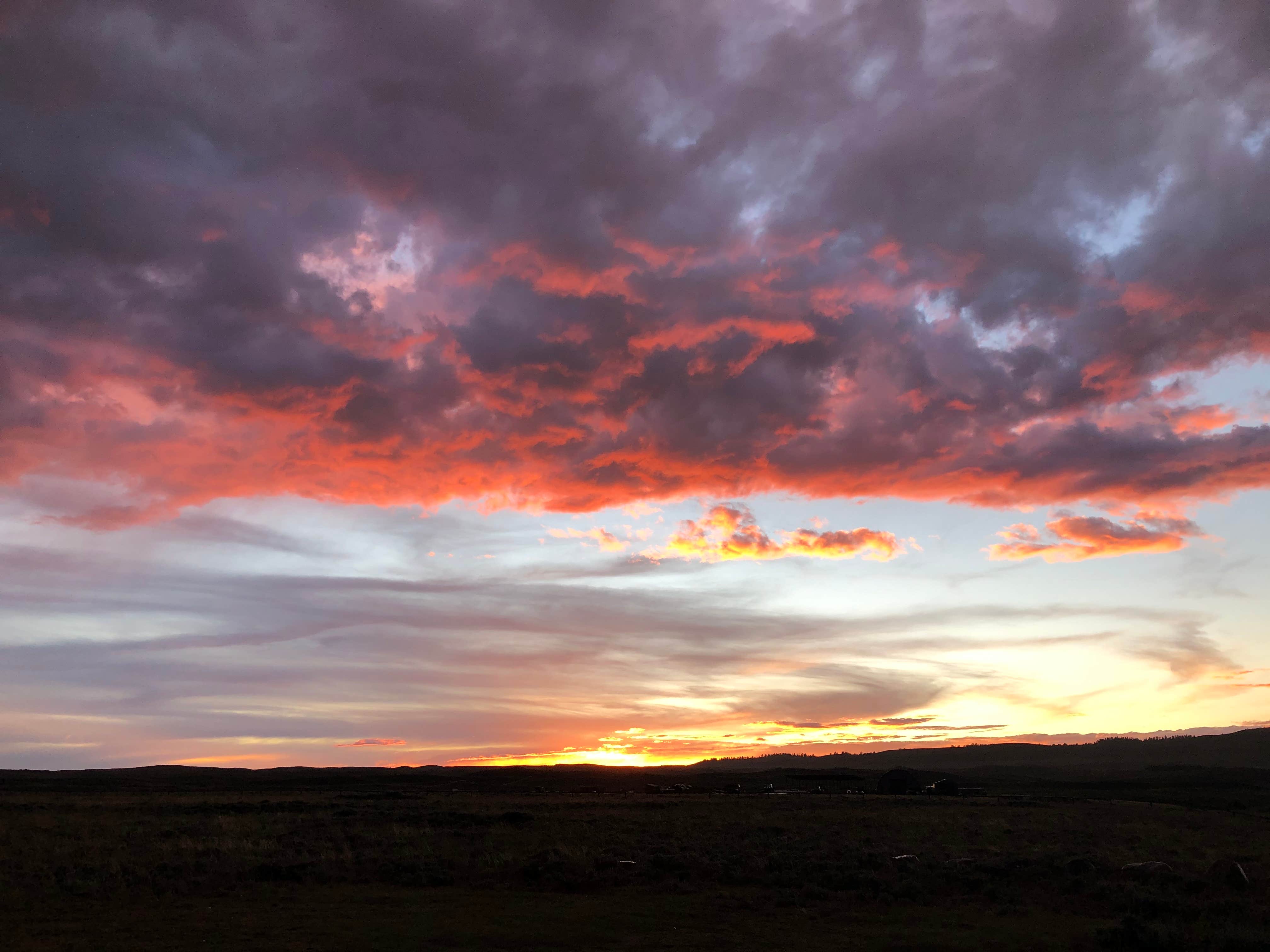Carla K.'s photo of a dispersed camping area at Soda Lake WHMA in Wyoming
