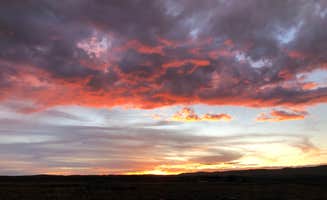 Carla K.'s photo of a dispersed camping area at Soda Lake WHMA in Wyoming