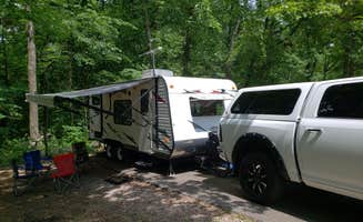 Luke C.'s photo of rv camping at Lake Hope State Park Campground near Parkersburg, WV