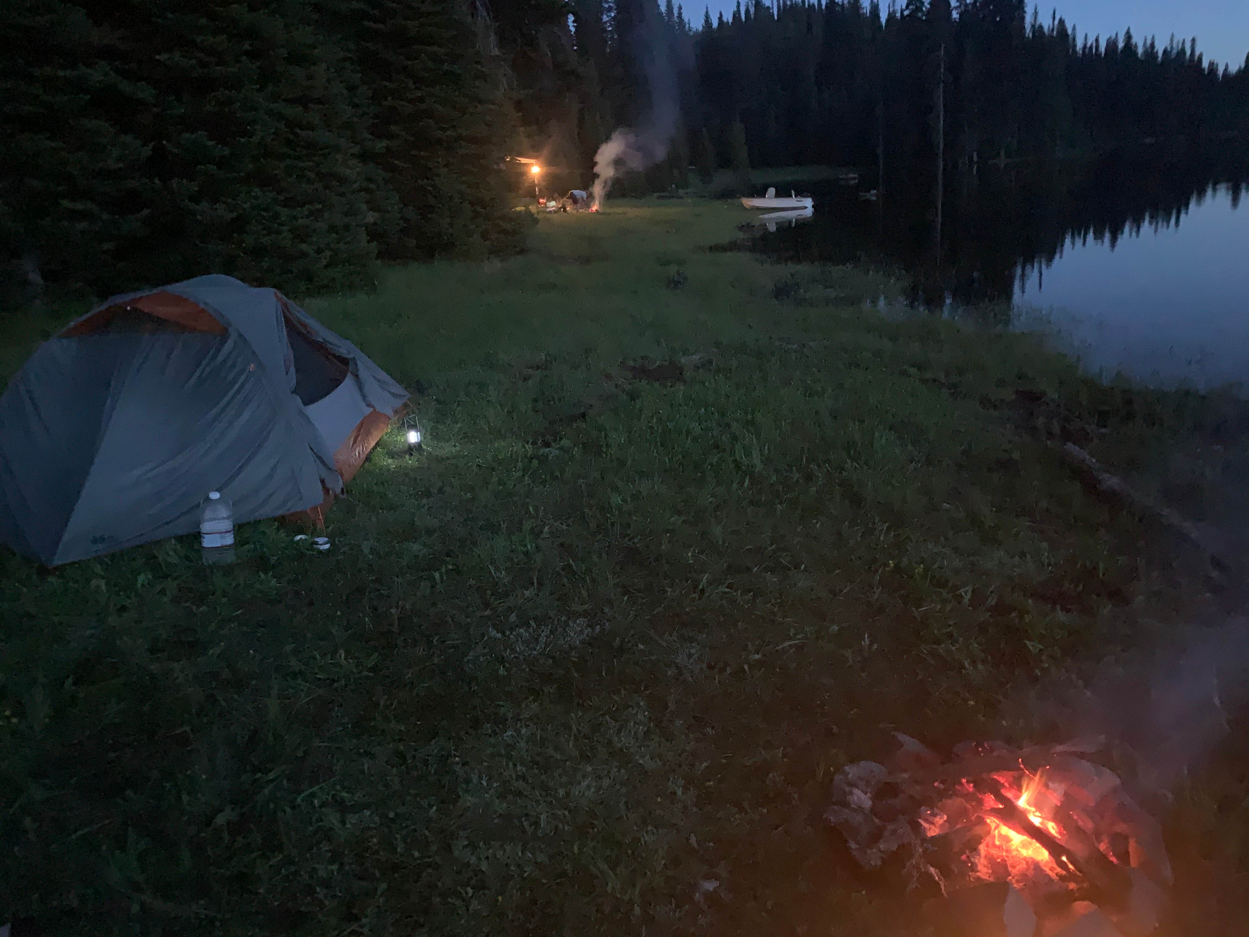 Camper submitted image from Brundage Reservoir Camping Area - 4