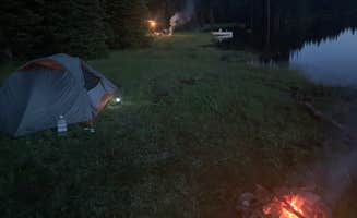 Ted-Kelli T.'s photo of tent camping at Brundage Reservoir Camping Area near Cascade, ID