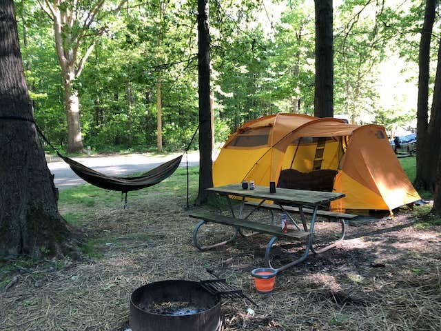 Camper-submitted photo at Geneva State Park Campground near Wickliffe, OH