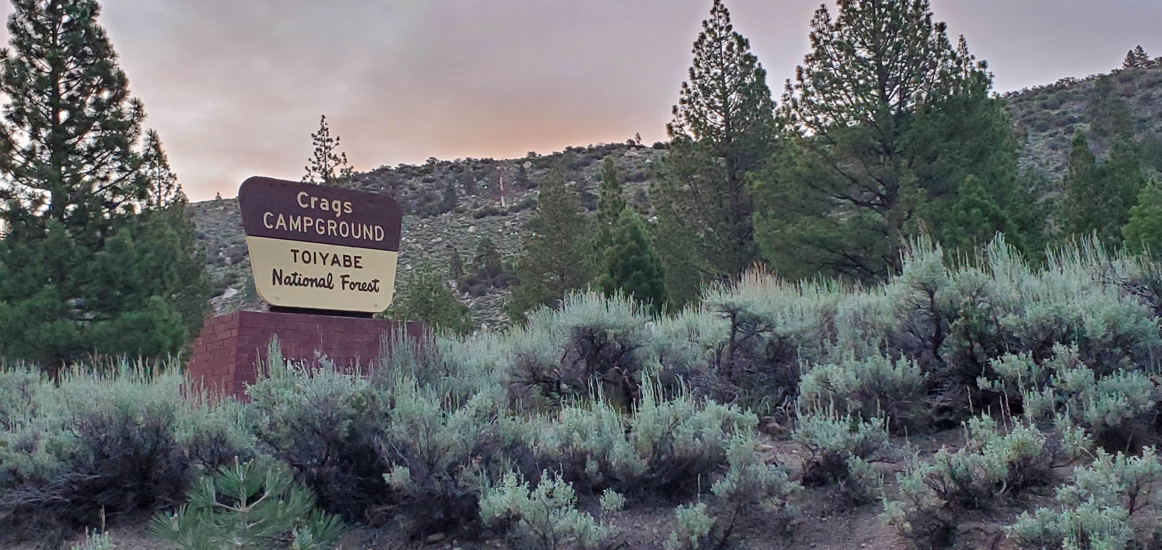 Camping near Robinson Creek South: Toiyabe National Forest Crags Campground, Bridgeport, California