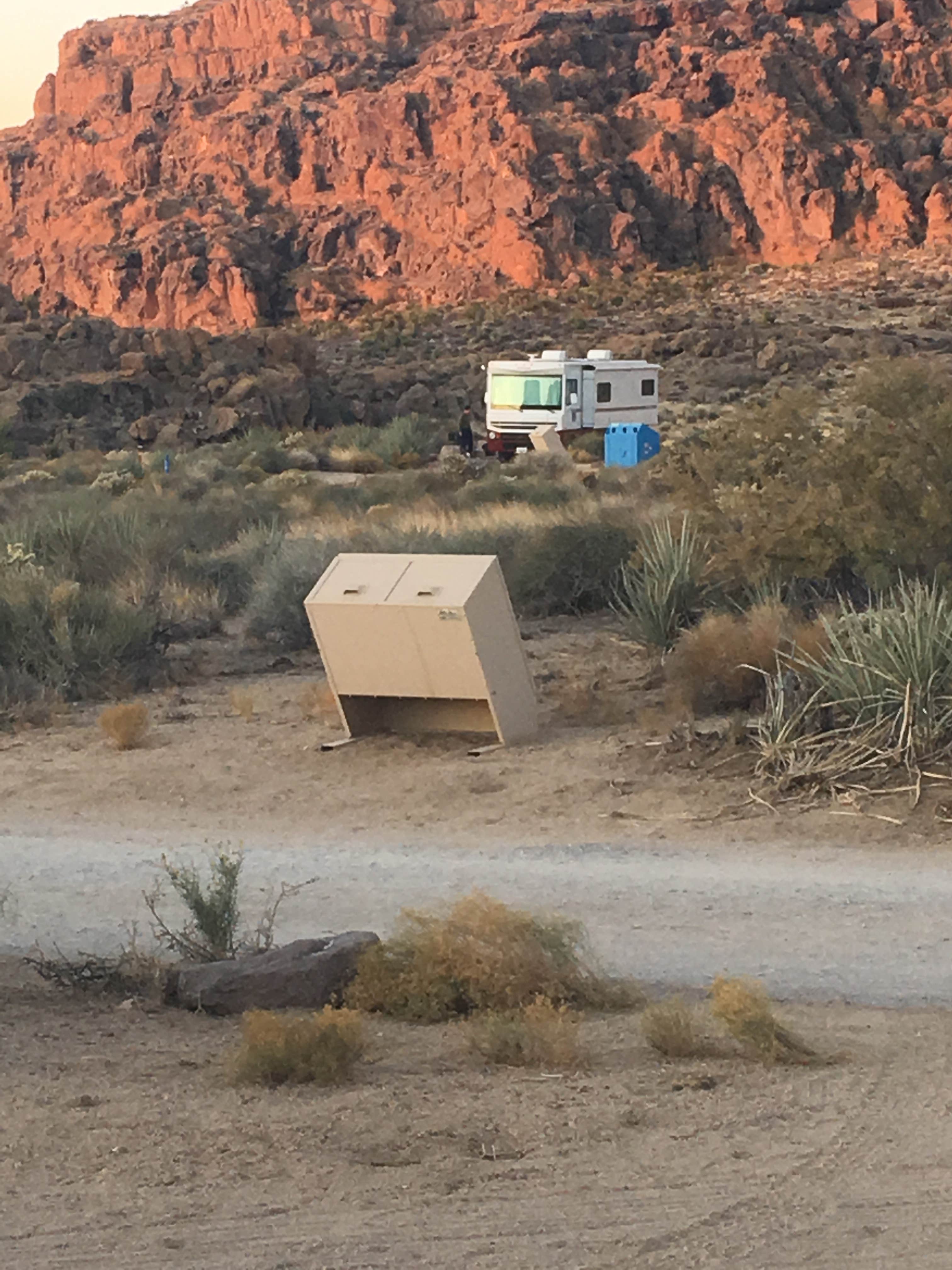 Camper-submitted photo at Hole In The Wall Campground — Mojave National Preserve near Nipton, CA
