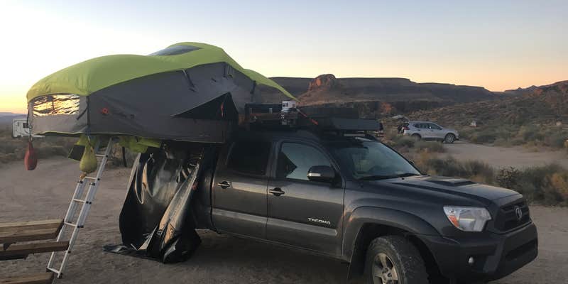Camper submitted image from Hole In The Wall Campground — Mojave National Preserve