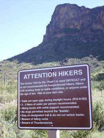 Camper submitted image from Picacho Peak State Park Campground - 5