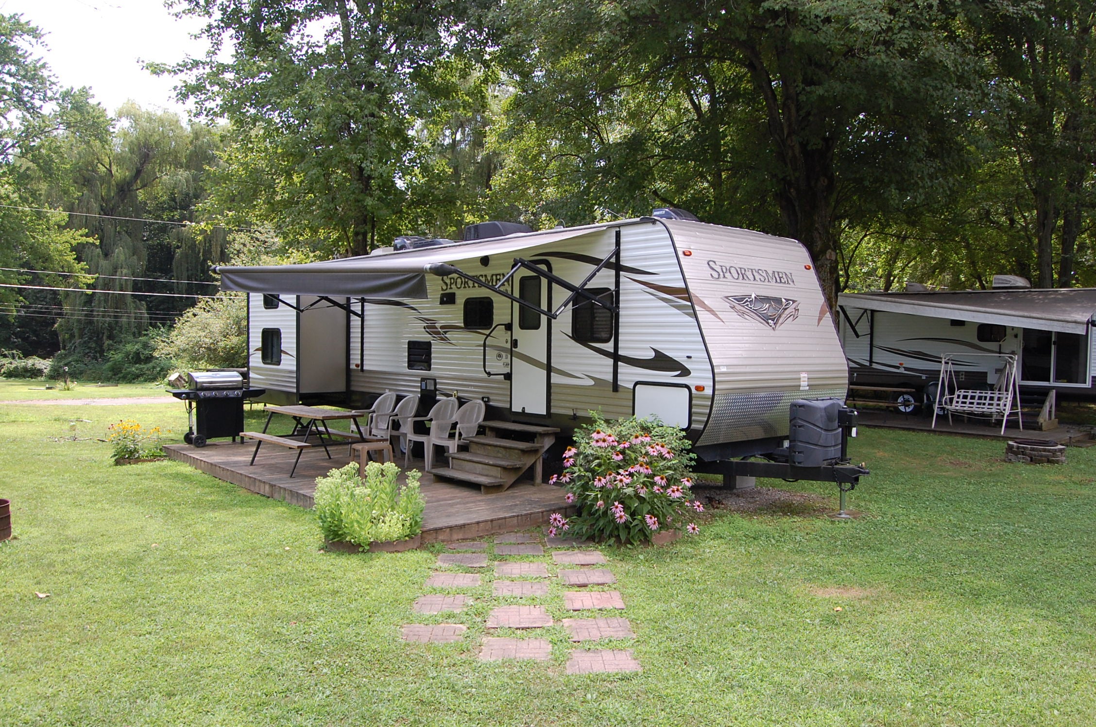 Camper submitted image from Brook N Wood Family Campground - 1