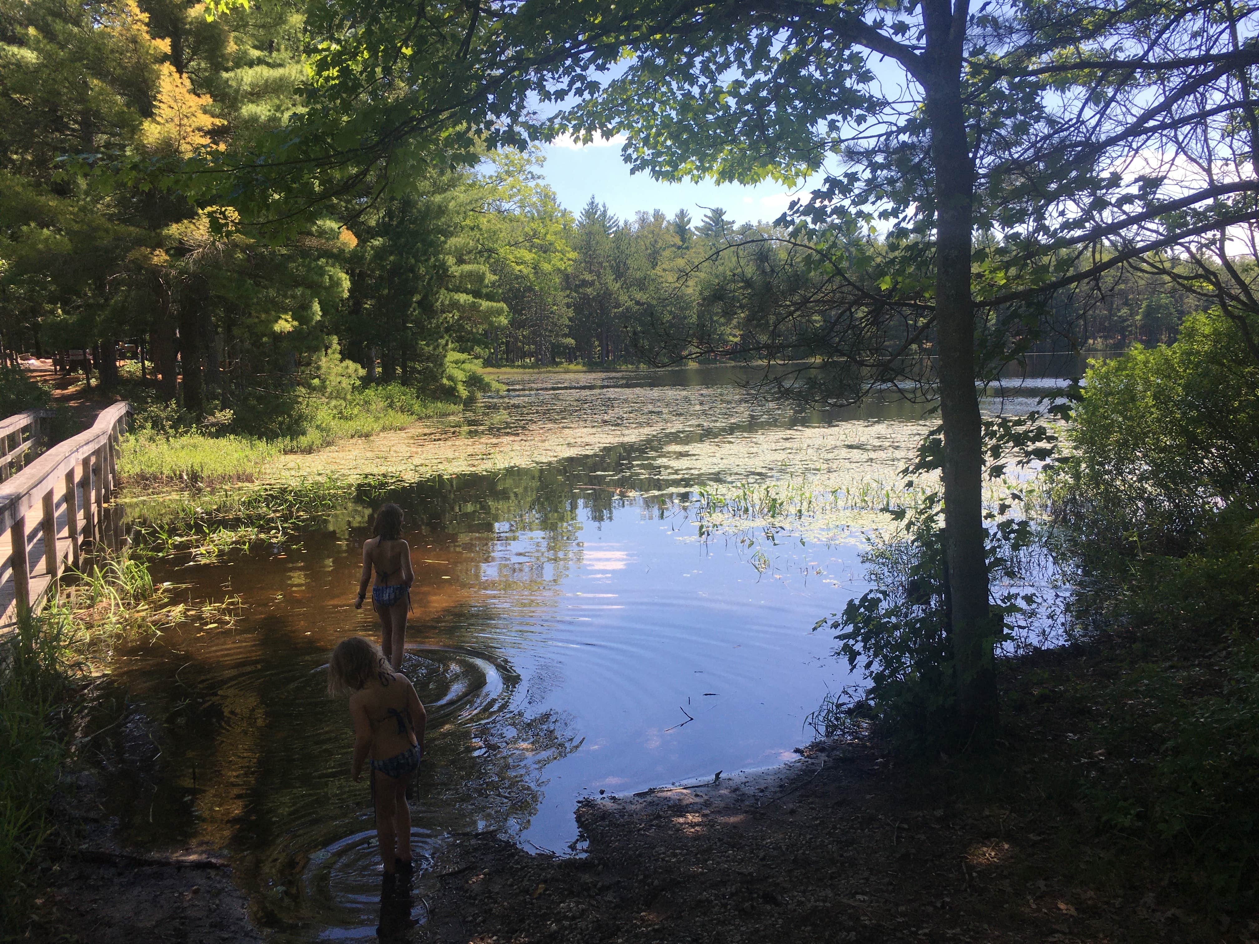 Camper-submitted photo at Shelley Lake Campground near Hesperia, MI