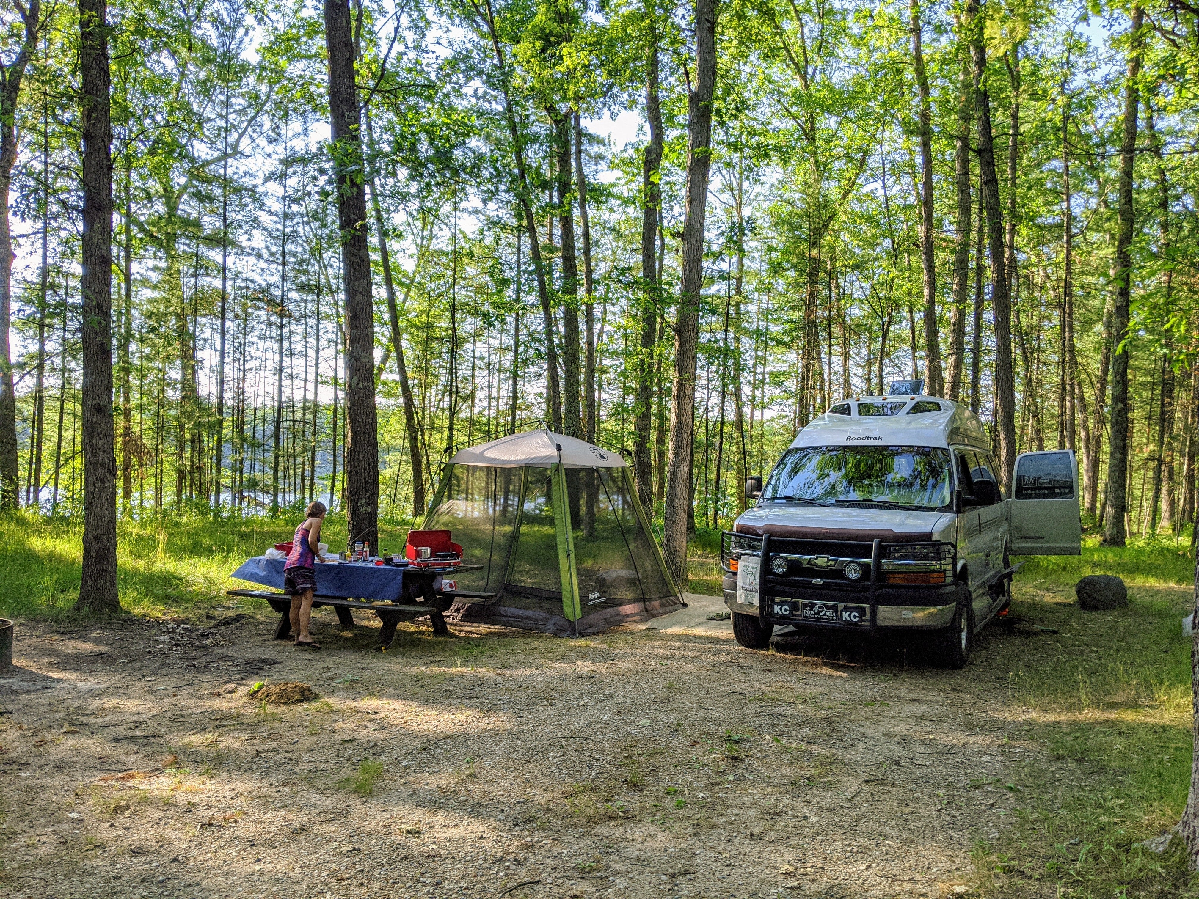 Camper submitted image from Leverentz Lake State Forest Campground - 5