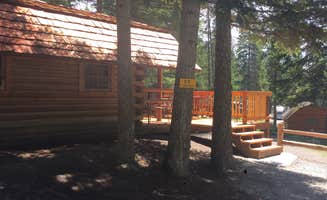 Bjorn S.'s photo of glamping accommodations at Whitefish-Kalispell North KOA near Huson, MT
