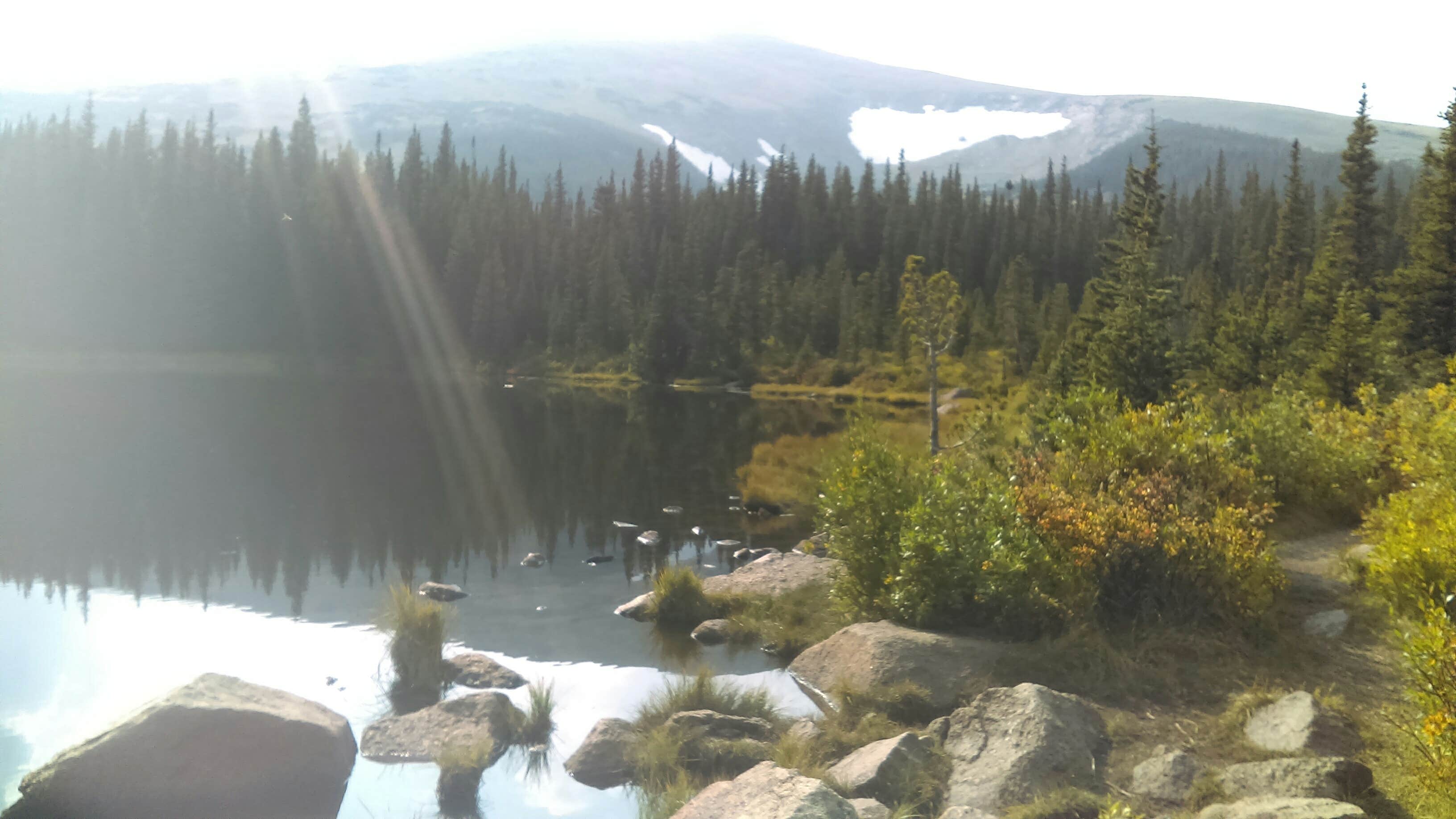 Camper submitted image from Rainbow Lakes Wilderness Area - 4