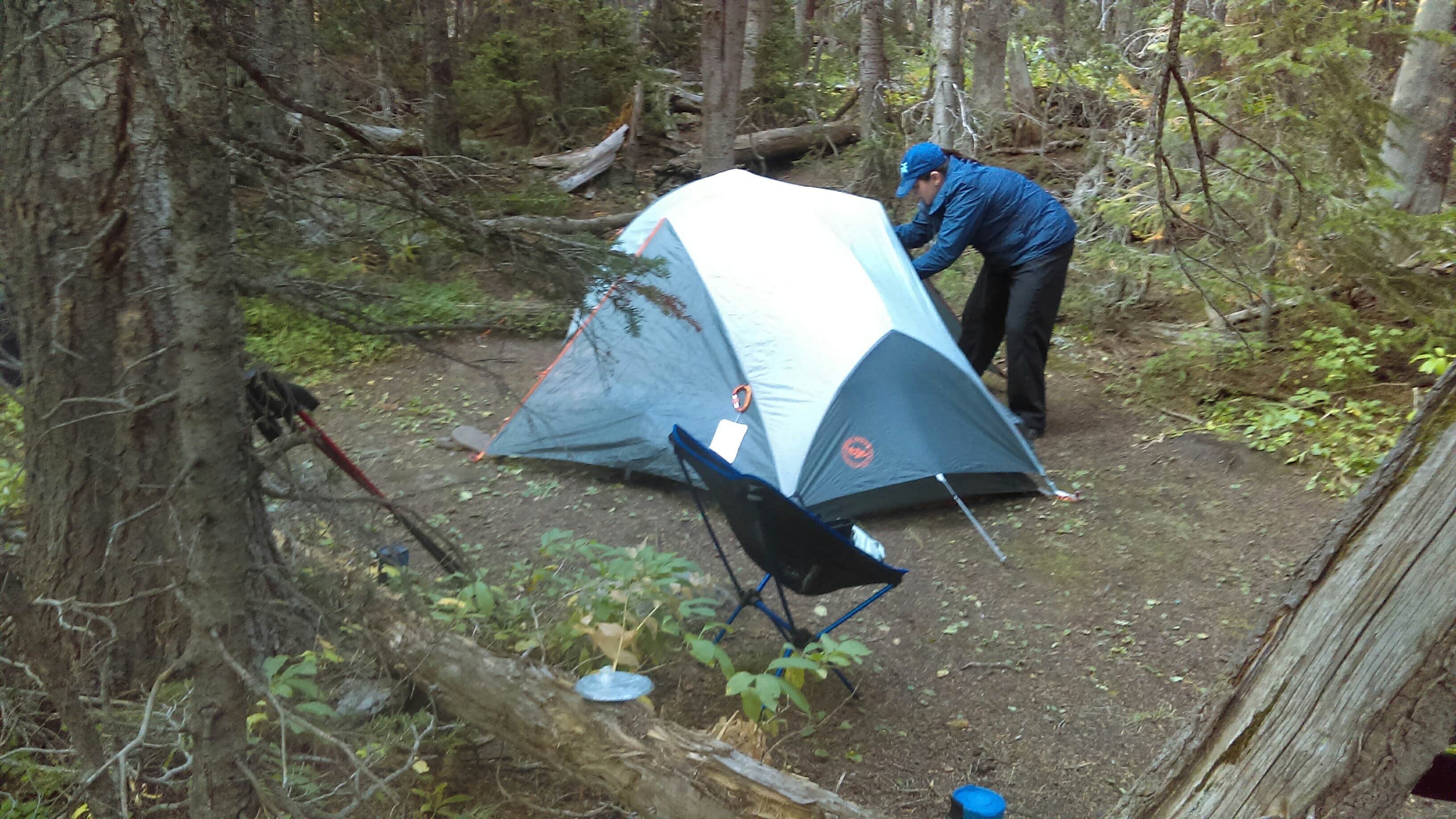 Camper submitted image from Rainbow Lakes Wilderness Area - 3