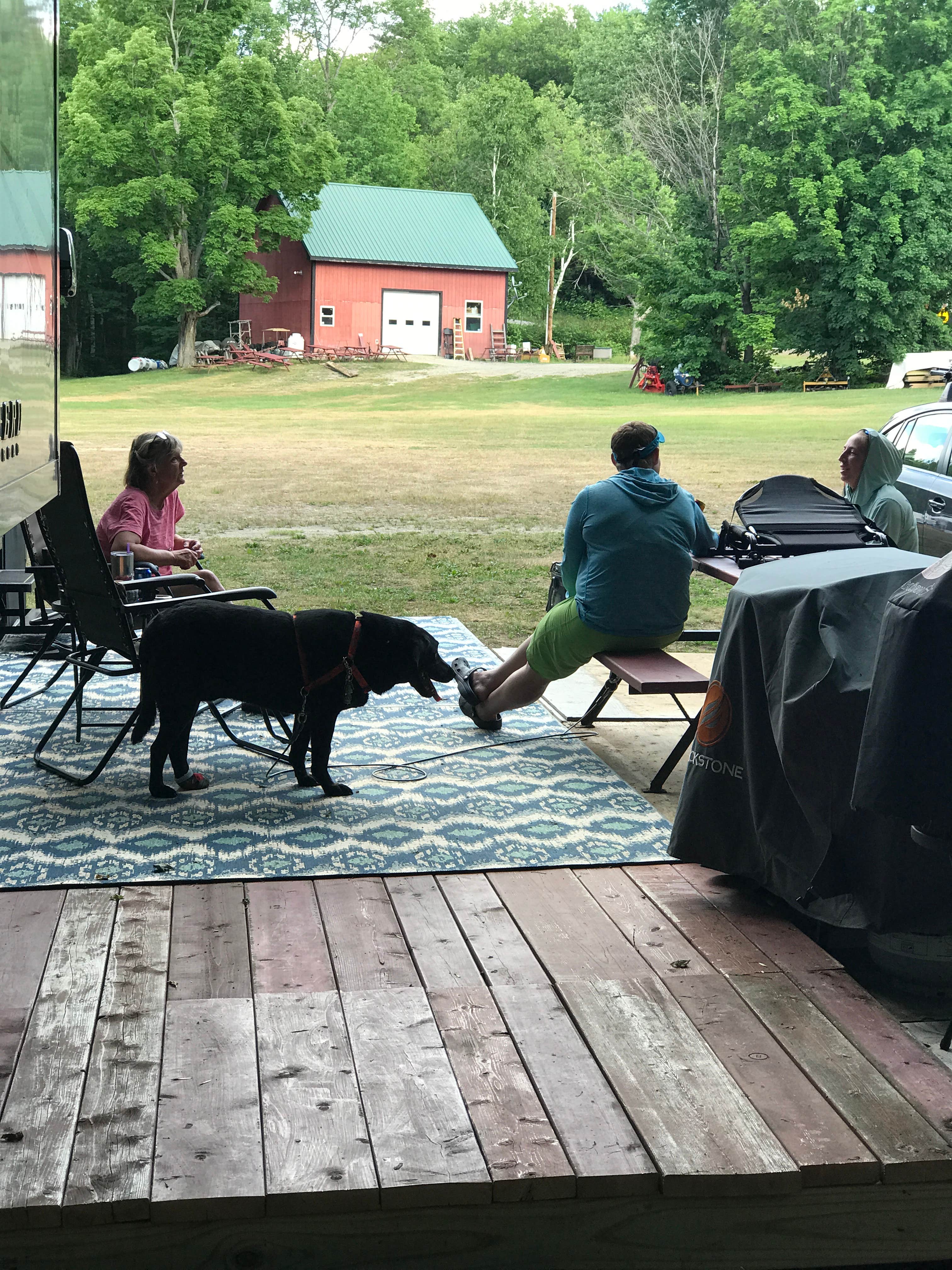 Camper-submitted photo at White Birches Camping Park near Berlin, NH