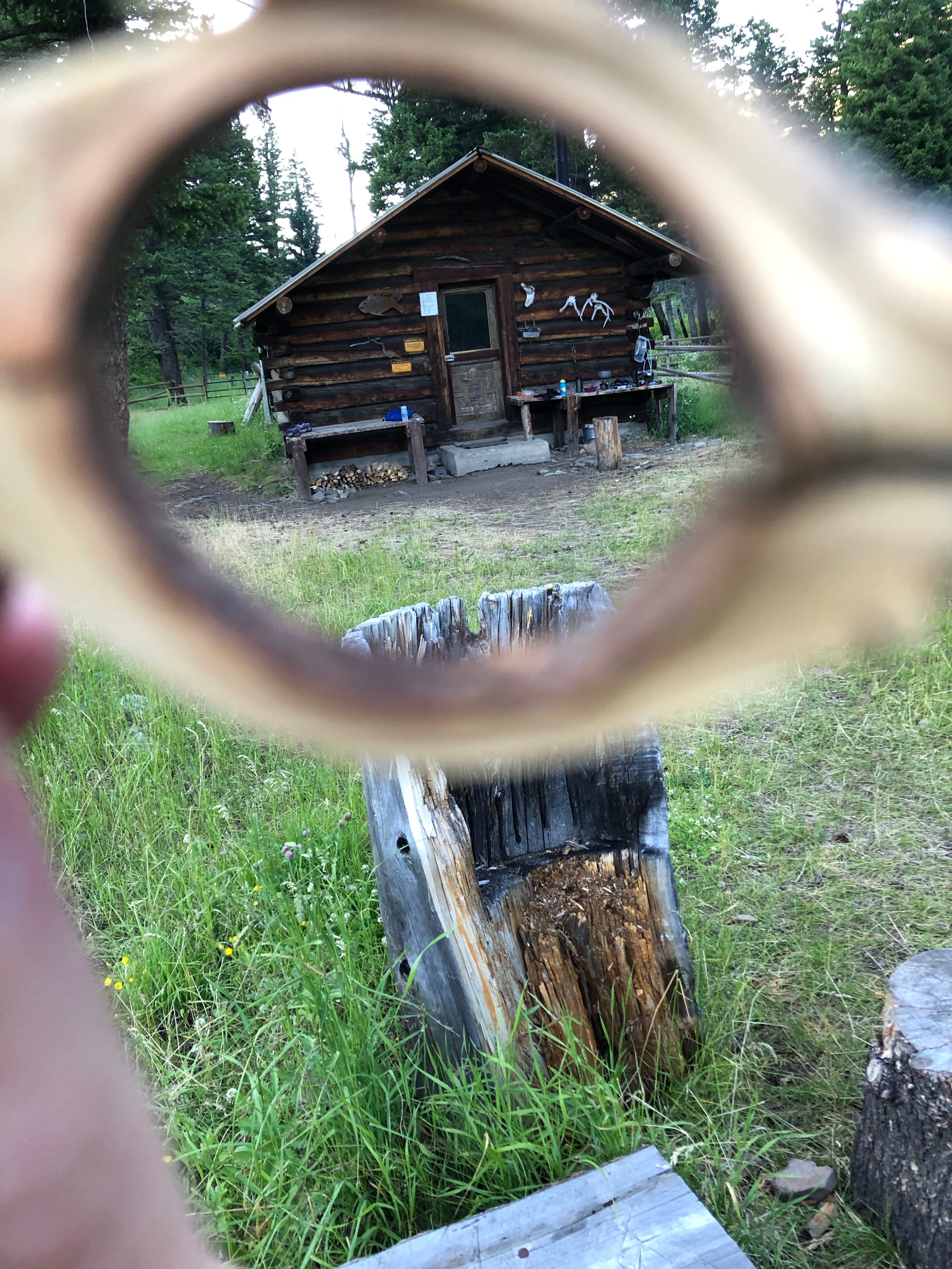Camper submitted image from Deer Creek Cabin (MT) - 5