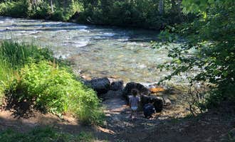 Camping near Peters Creek: Graves Bay, Flathead National Forest, Montana