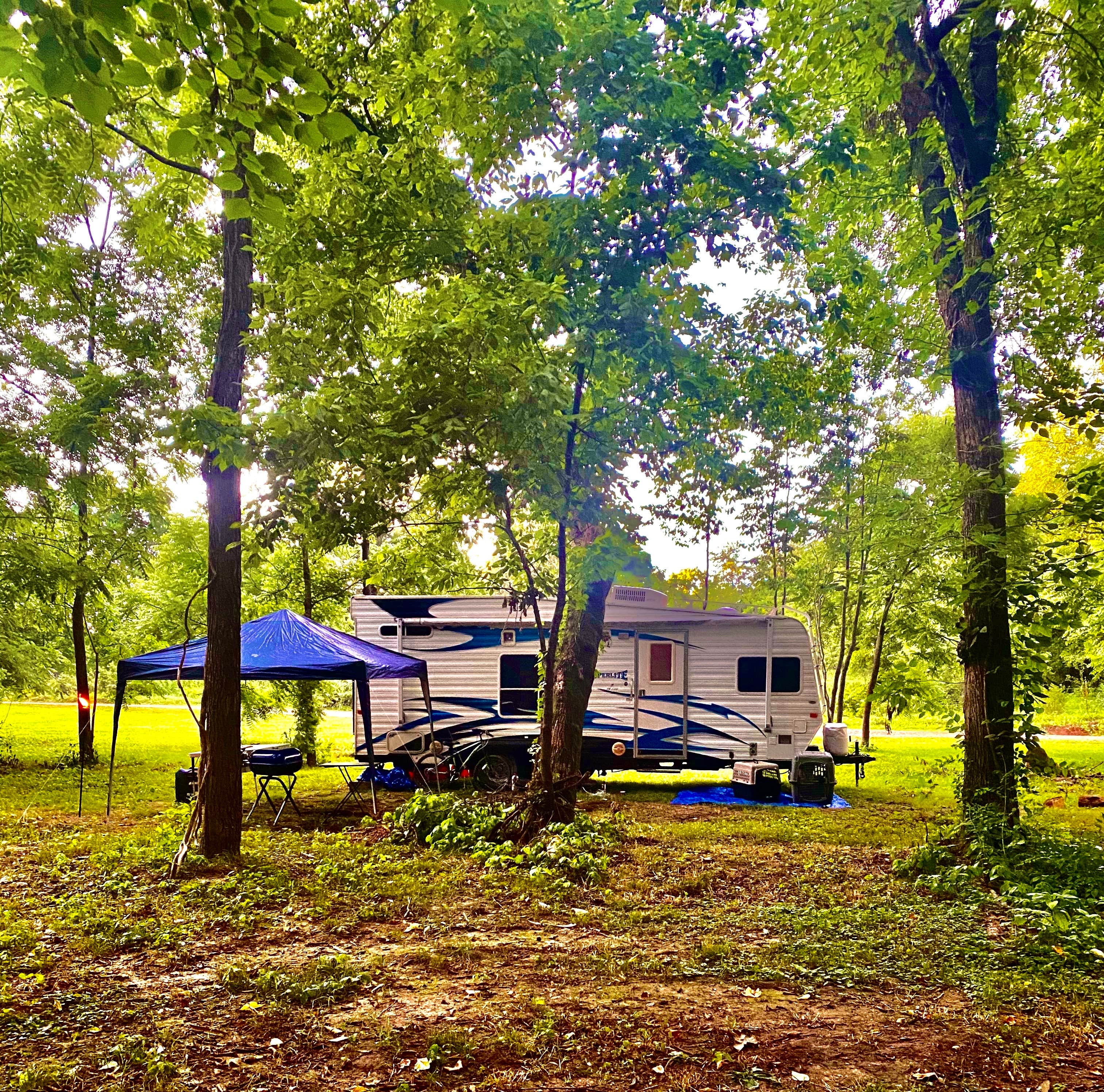 Linze K.'s photo at Camp Tomahawk tube float LLC near Ash Grove, MO