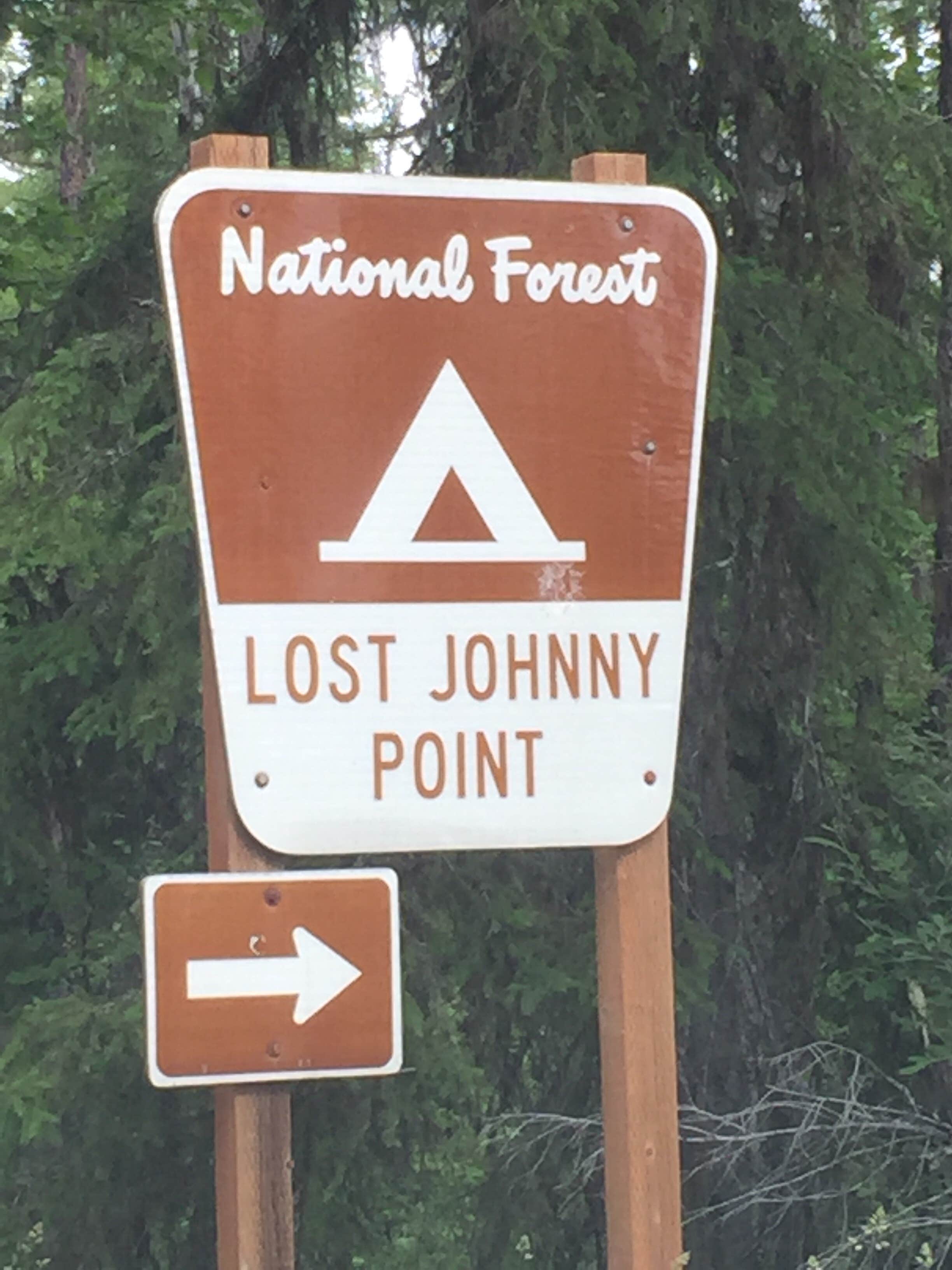 Camper submitted image from Lost Johnny Point Campground - 3