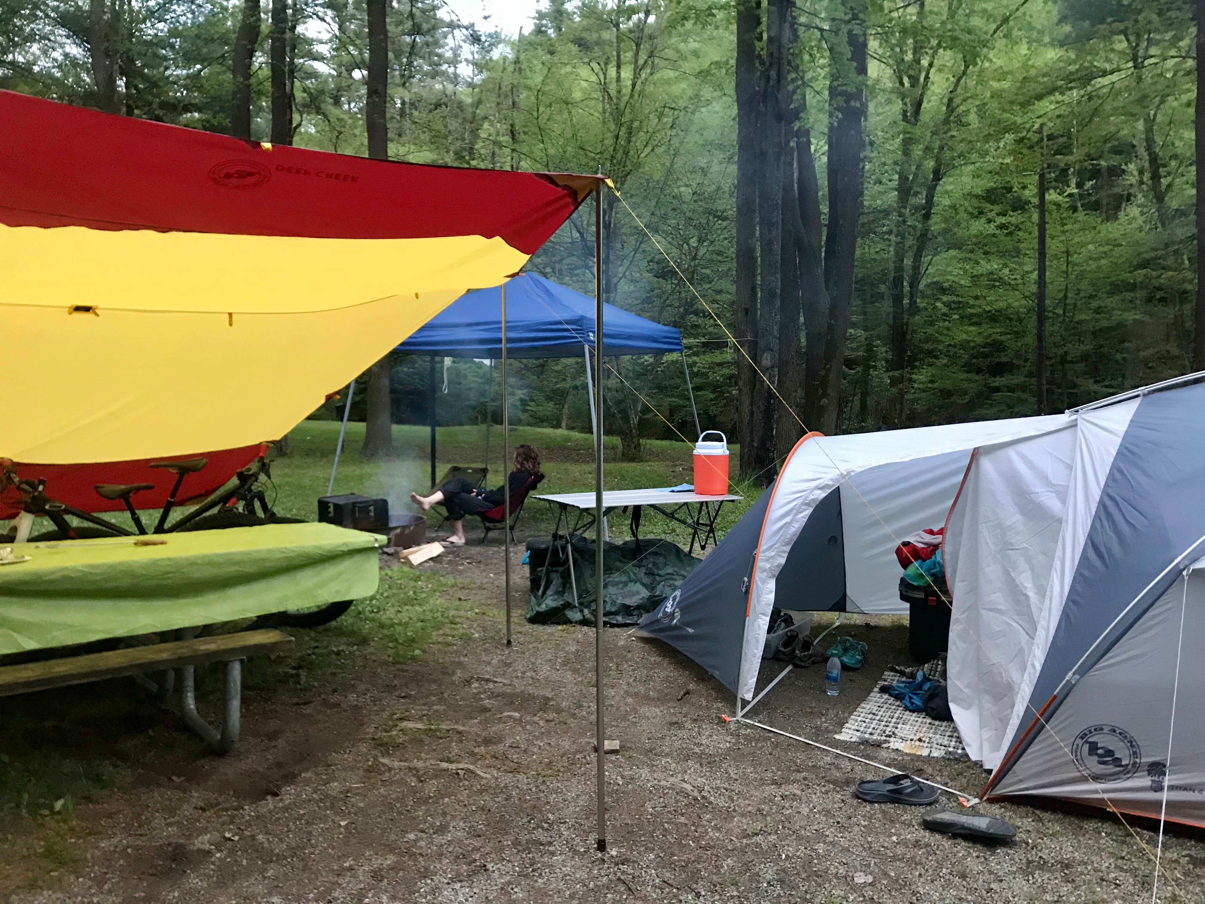 Travis S.'s photo at Clear Creek State Park Campground near Punxsutawney, PA