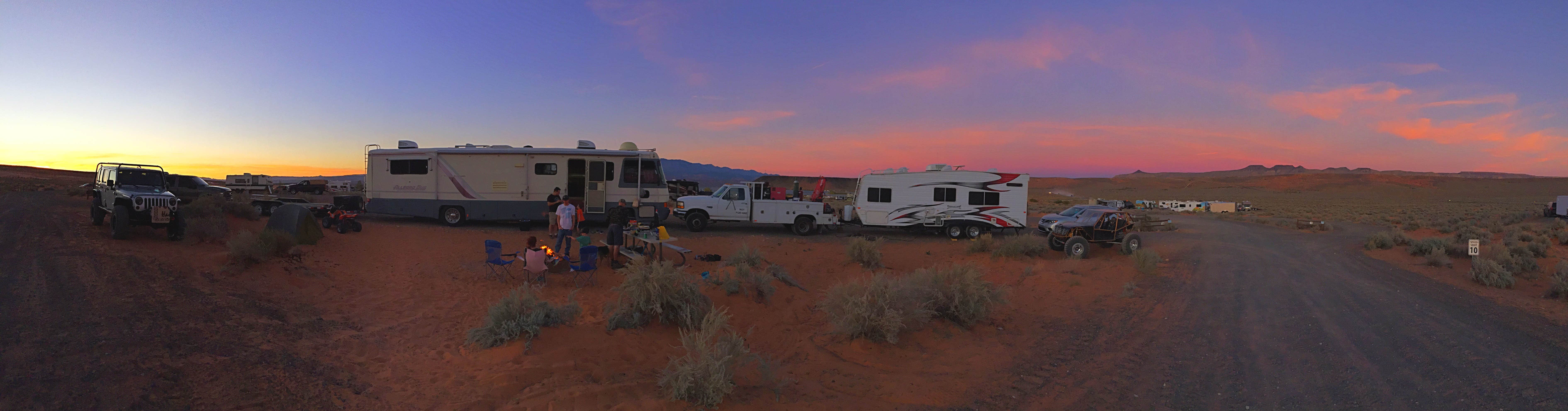 Camper-submitted photo at Sand Pit Campground — Sand Hollow State Park near Mesquite, NV
