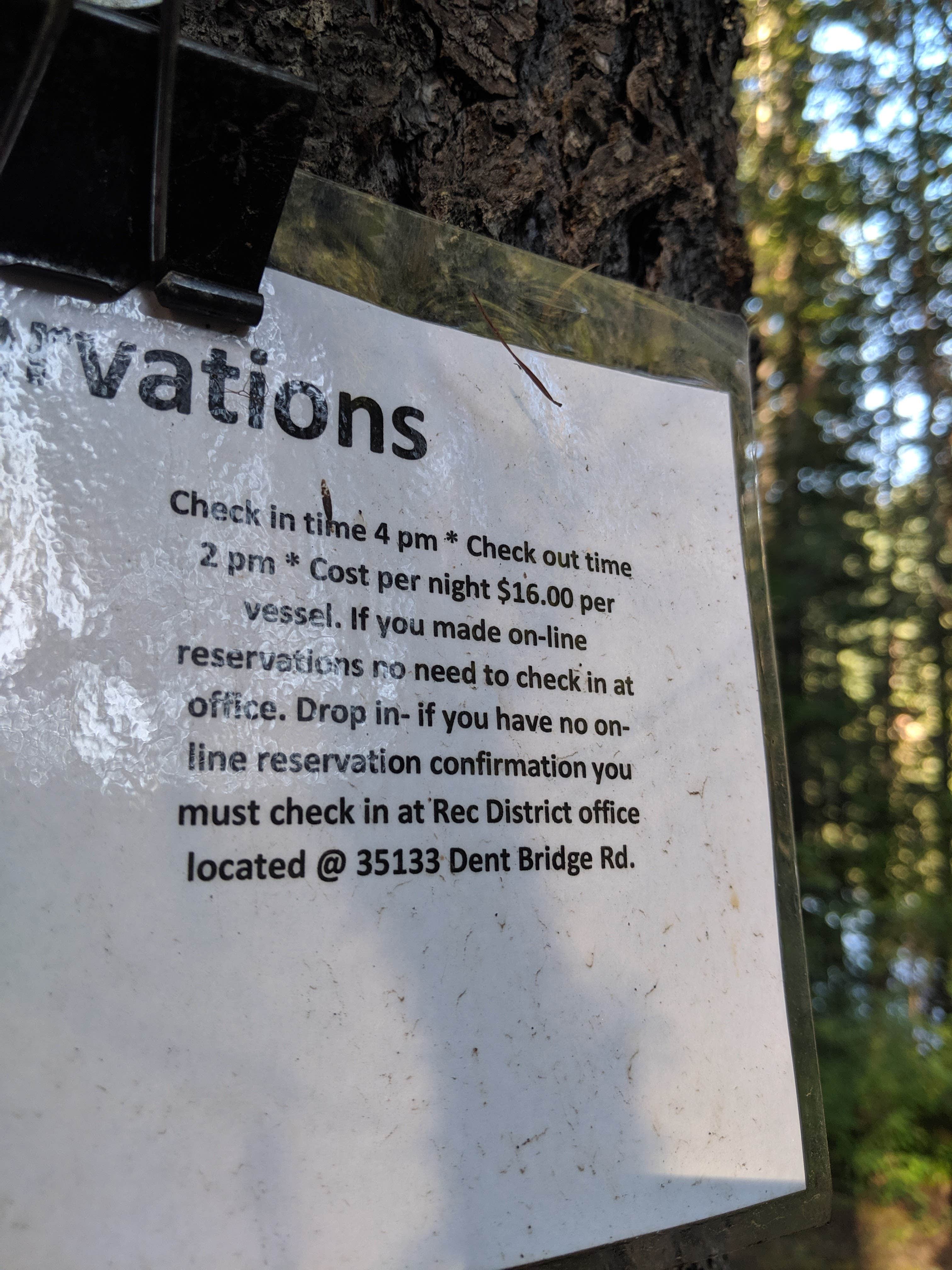 Camper submitted image from Elk River Recreation District - Spur Road - Upper and Lower - 5