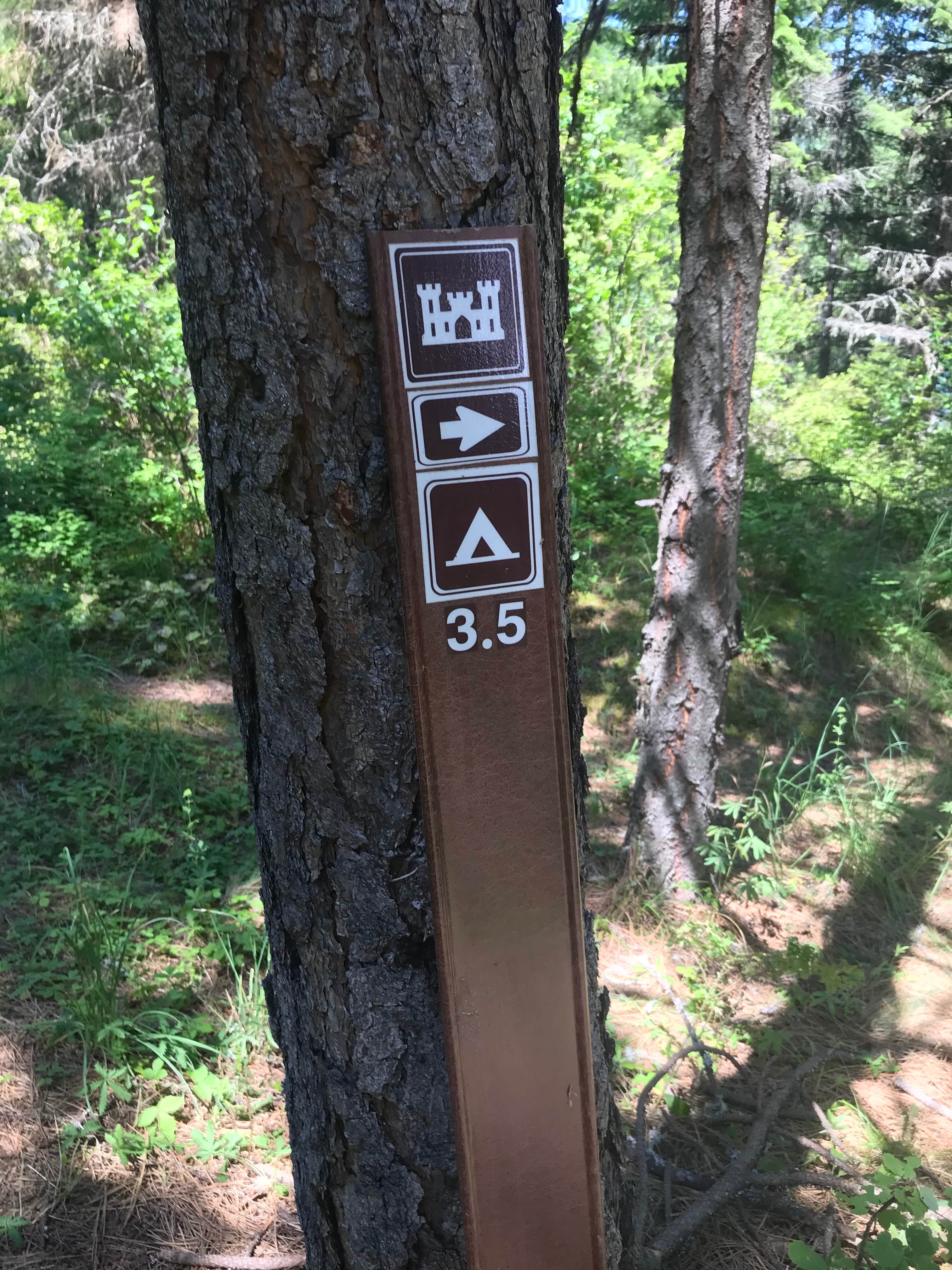 Camper-submitted photo at Mini Camp 3.5 near Juliaetta, ID