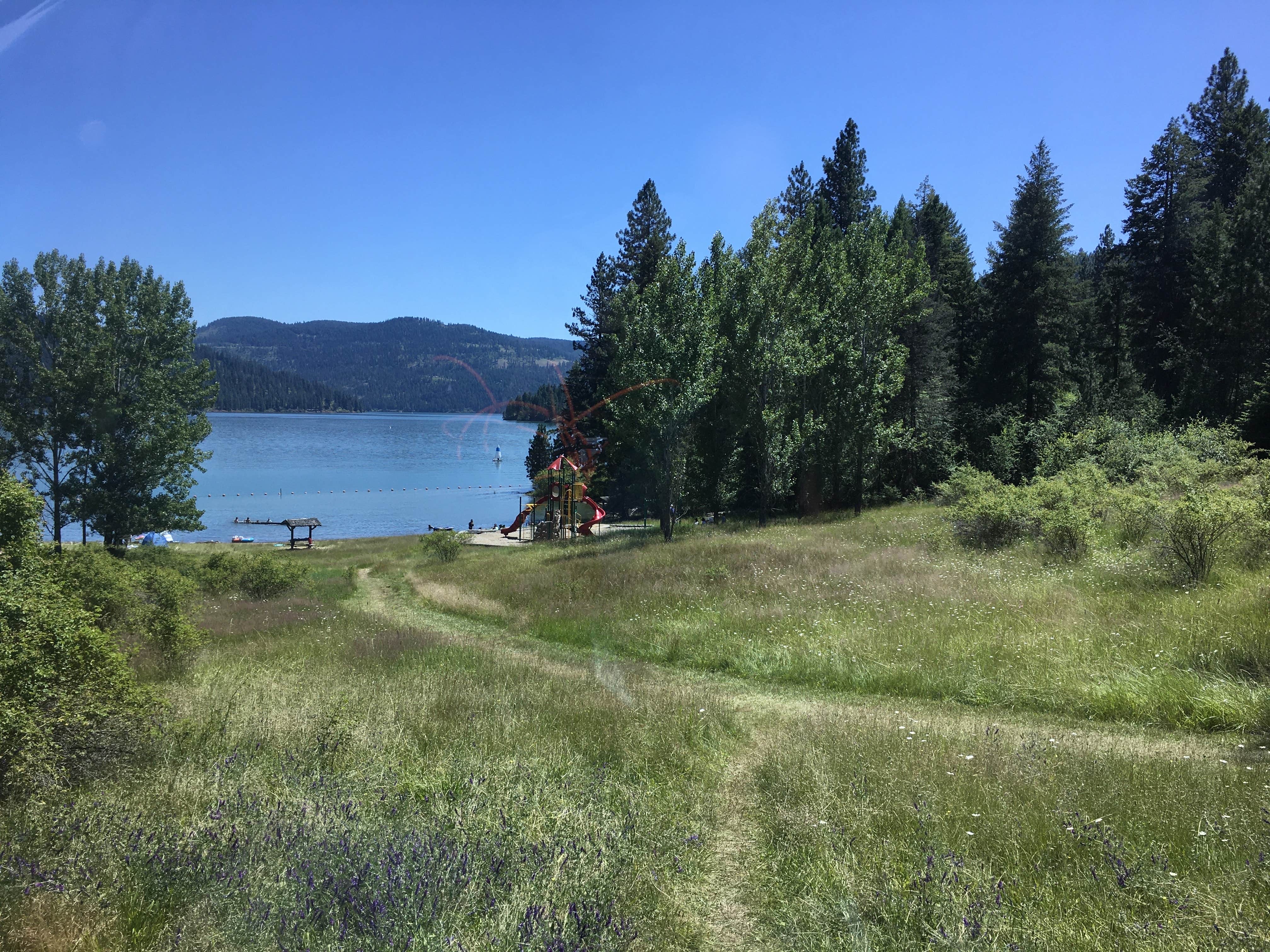 Camper-submitted photo at Freeman Creek Campground — Dworshak State Park near Grangeville, ID