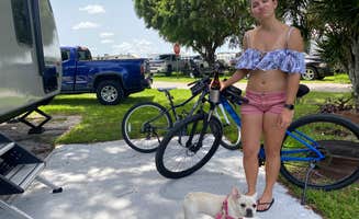 Randy R.'s photo of camping with pets at Torry Island Campground near Boca Raton, FL