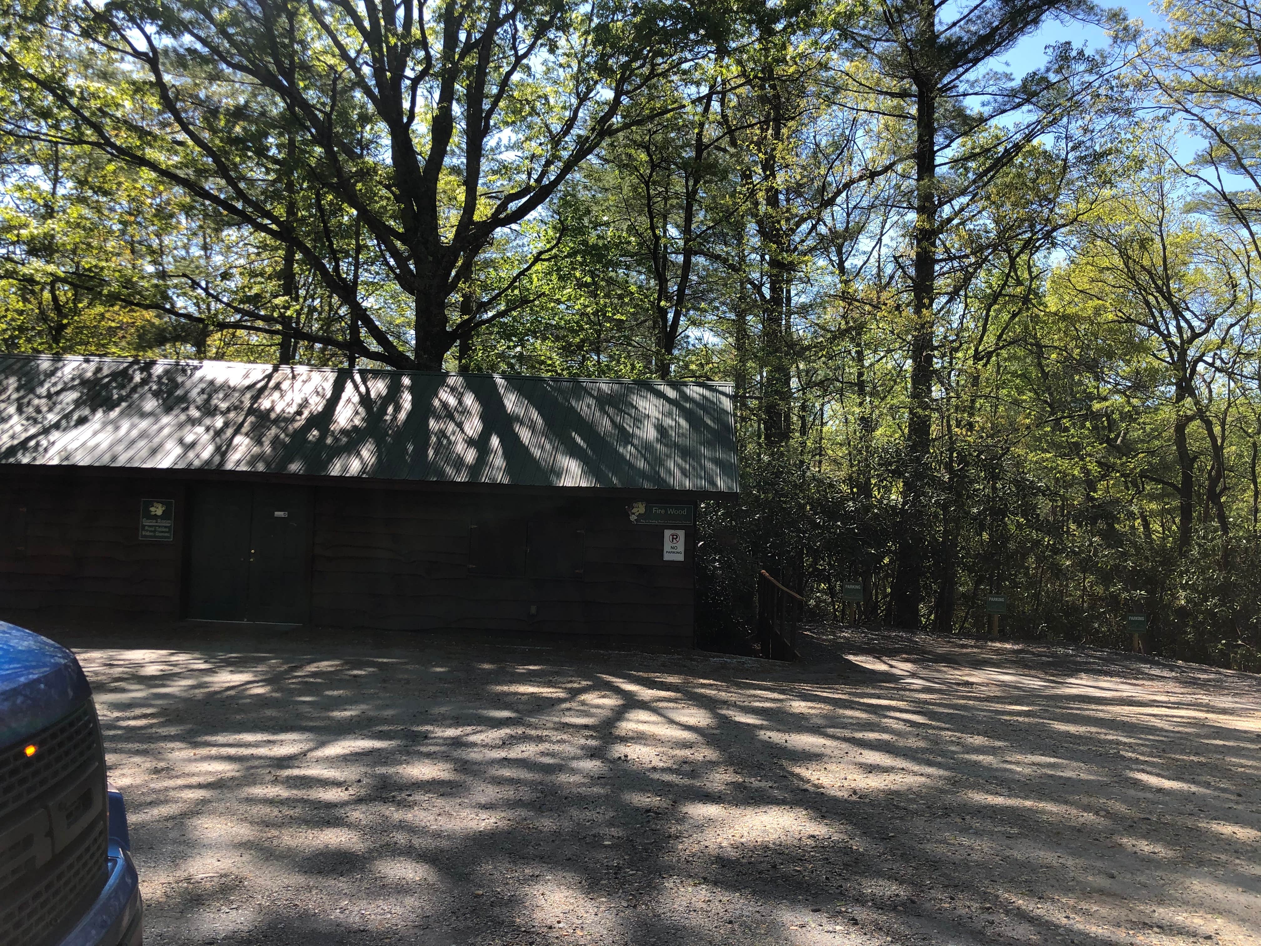 Lori H.'s photo of a cabin at Spacious Skies Bear Den near Banner Elk, NC