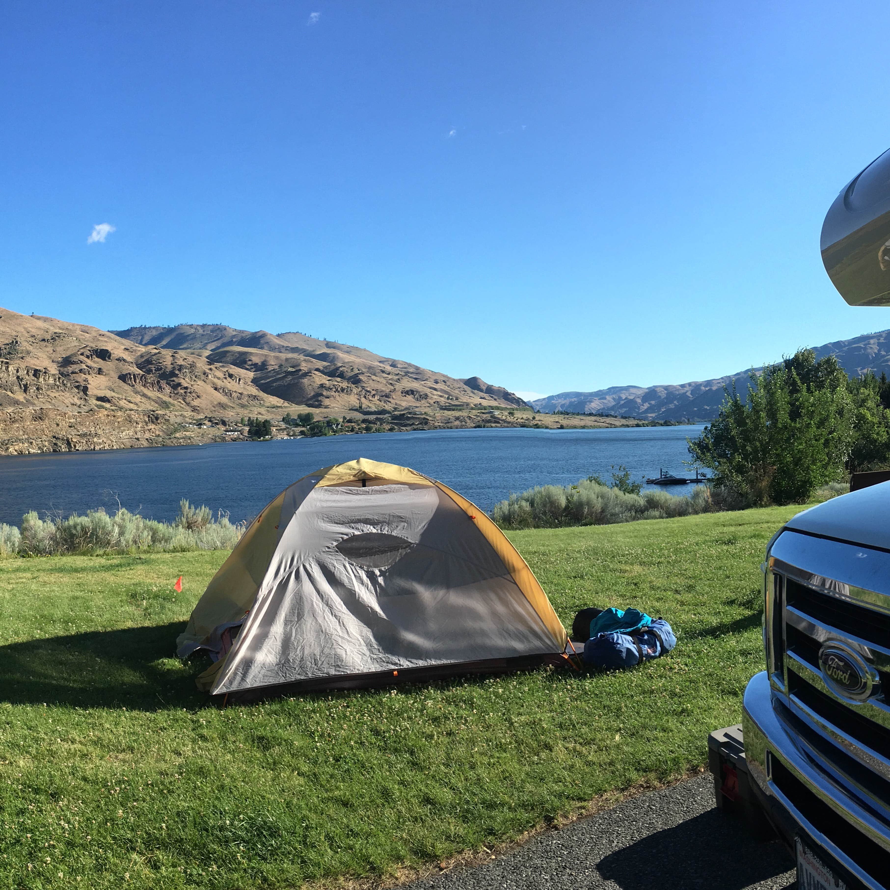 Colleen T.'s photo at Lincoln Rock State Park Campground near Ardenvoir, WA