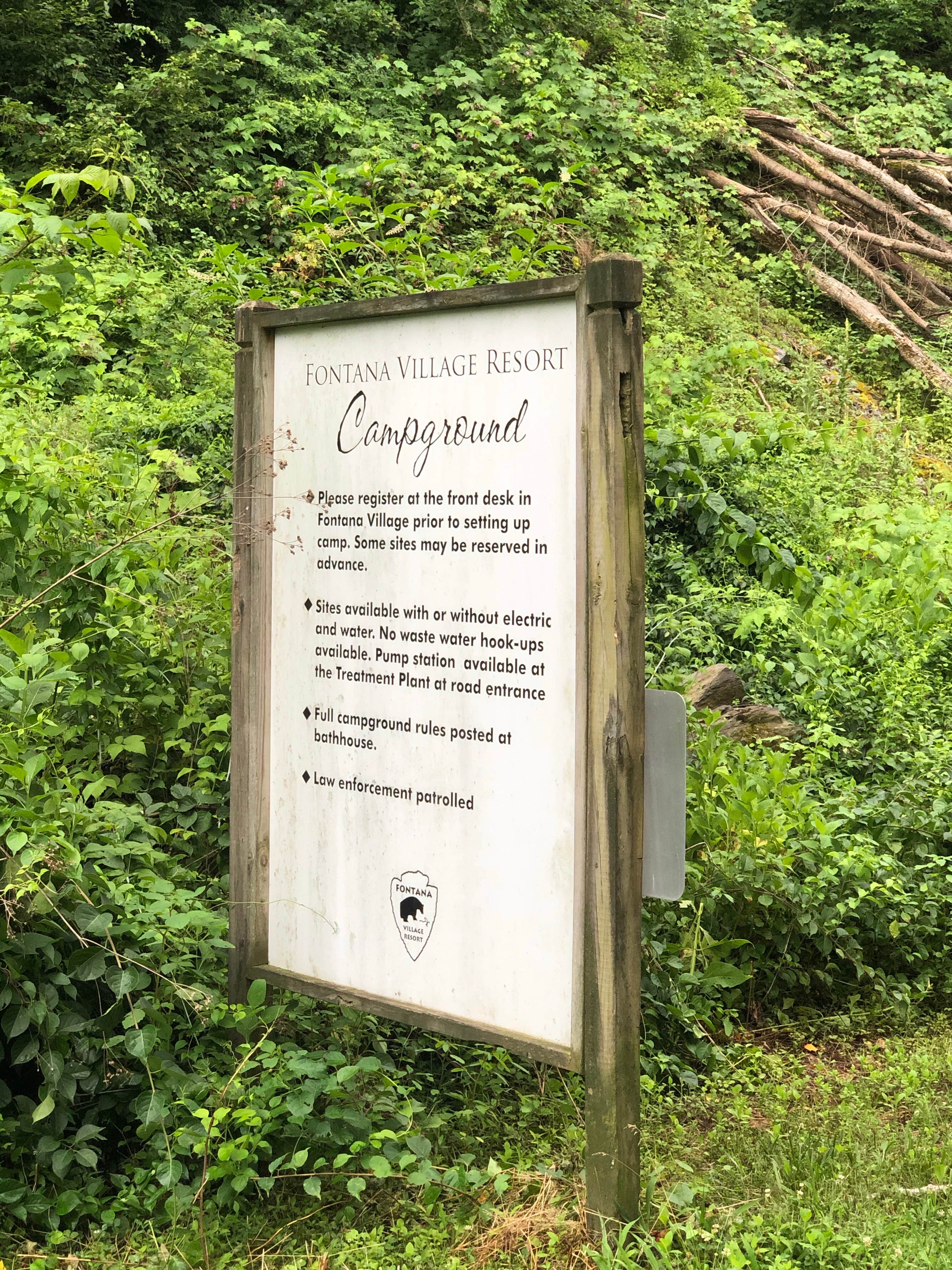 Camper-submitted photo at Fontana Village Resort and Campground near Robbinsville, NC