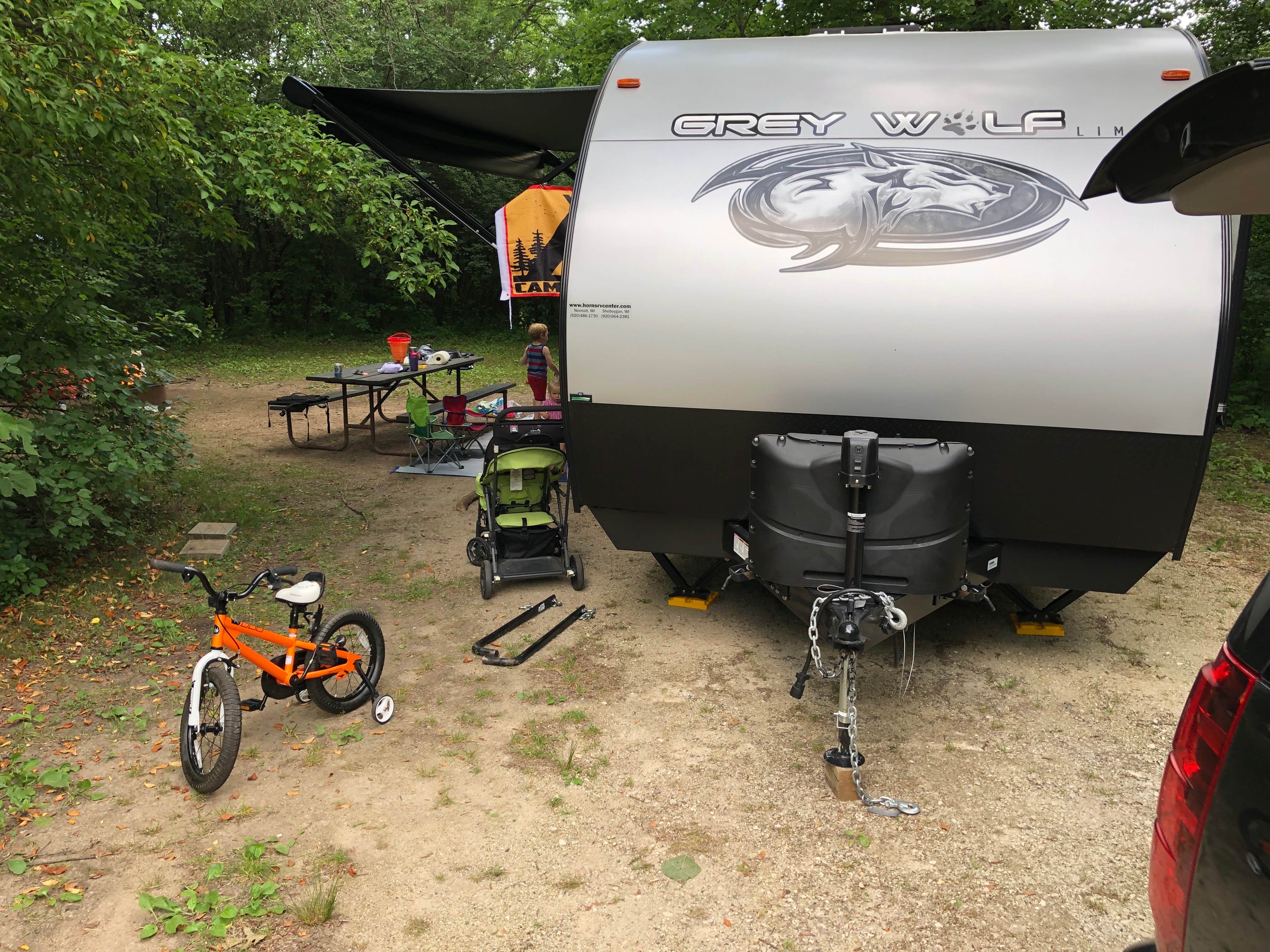 Amanda G.'s photo at Ottawa Lake Campground — Kettle Moraine State Forest-Southern Unit near Fort Atkinson, WI