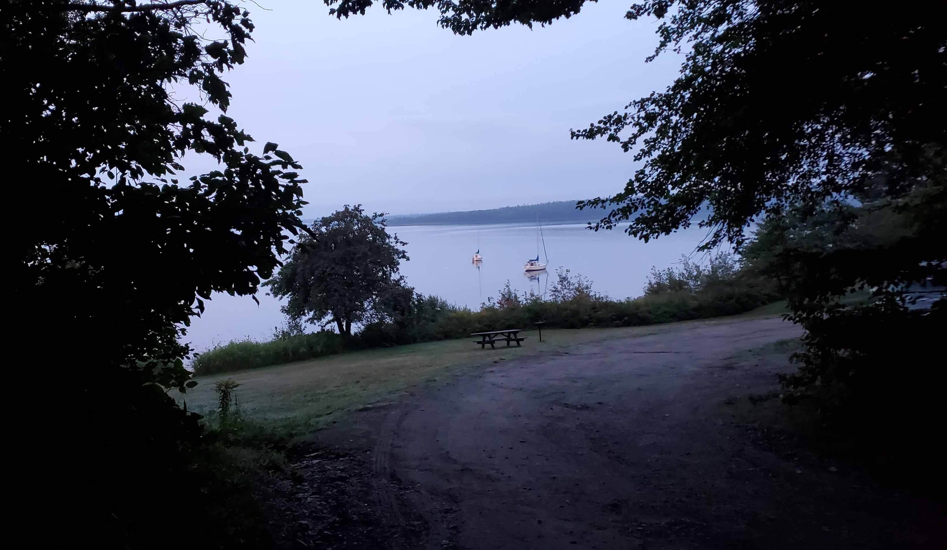 Camper-submitted photo at Lamoine State Park Campground near Blue Hill, ME