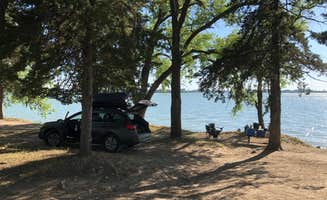Thomas B.'s photo of camping with pets at Lake Maloney State Recreation Area in Nebraska