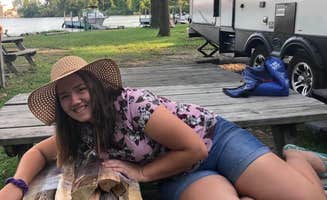 Beth G.'s photo of rv camping at River Raisin Canoe Livery & Campground near Monroe, MI