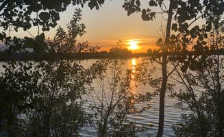 Carla K.'s photo of a dispersed camping area at Willow Lake near Pinedale, WY