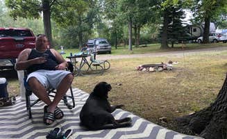 Beth G.'s photo of camping with pets at Detroit/Ann Arbor KOA near Sterling Heights, MI