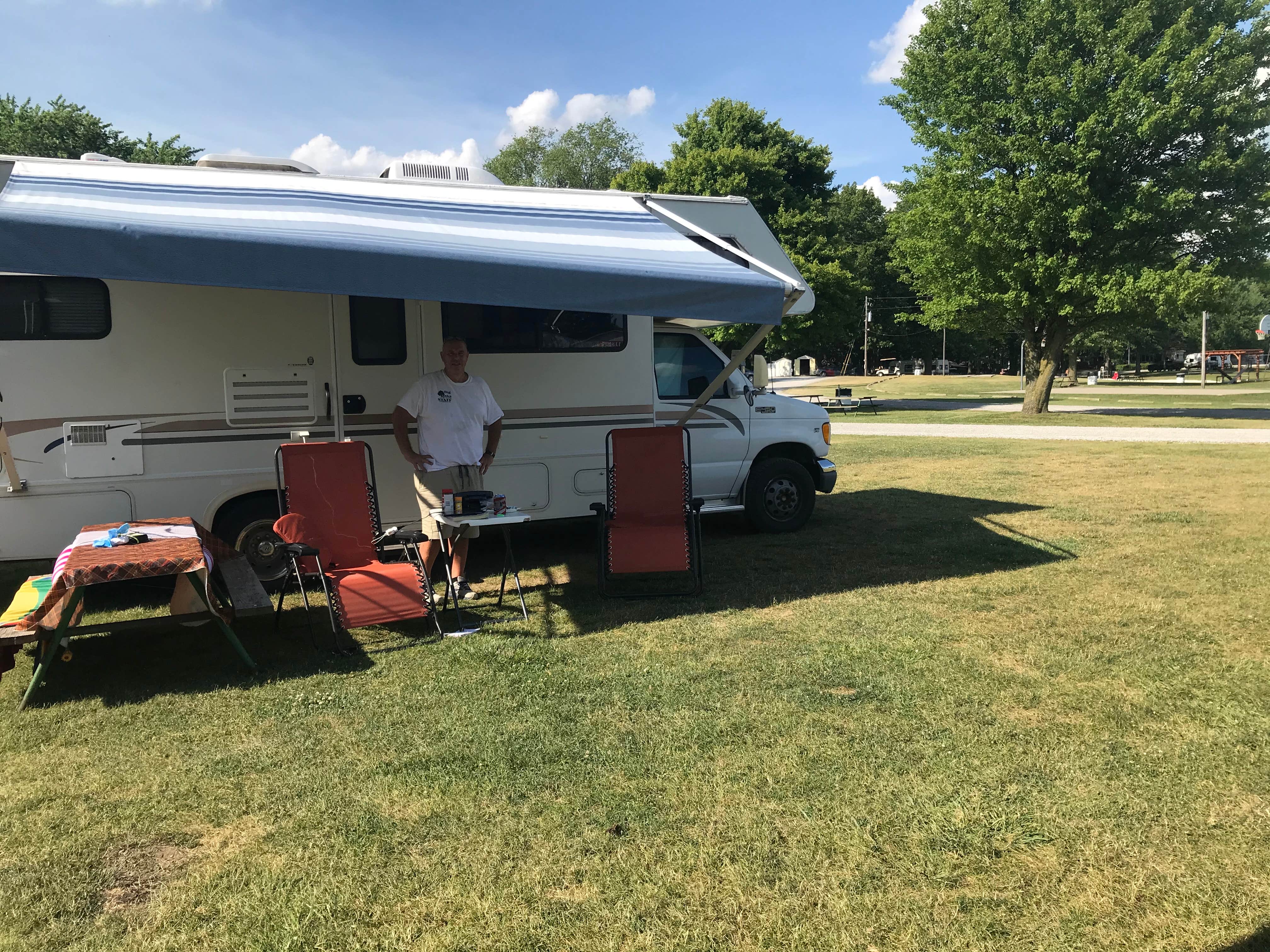 Debra R.'s photo of rv camping at Sunny's Campground near Jerome, MI