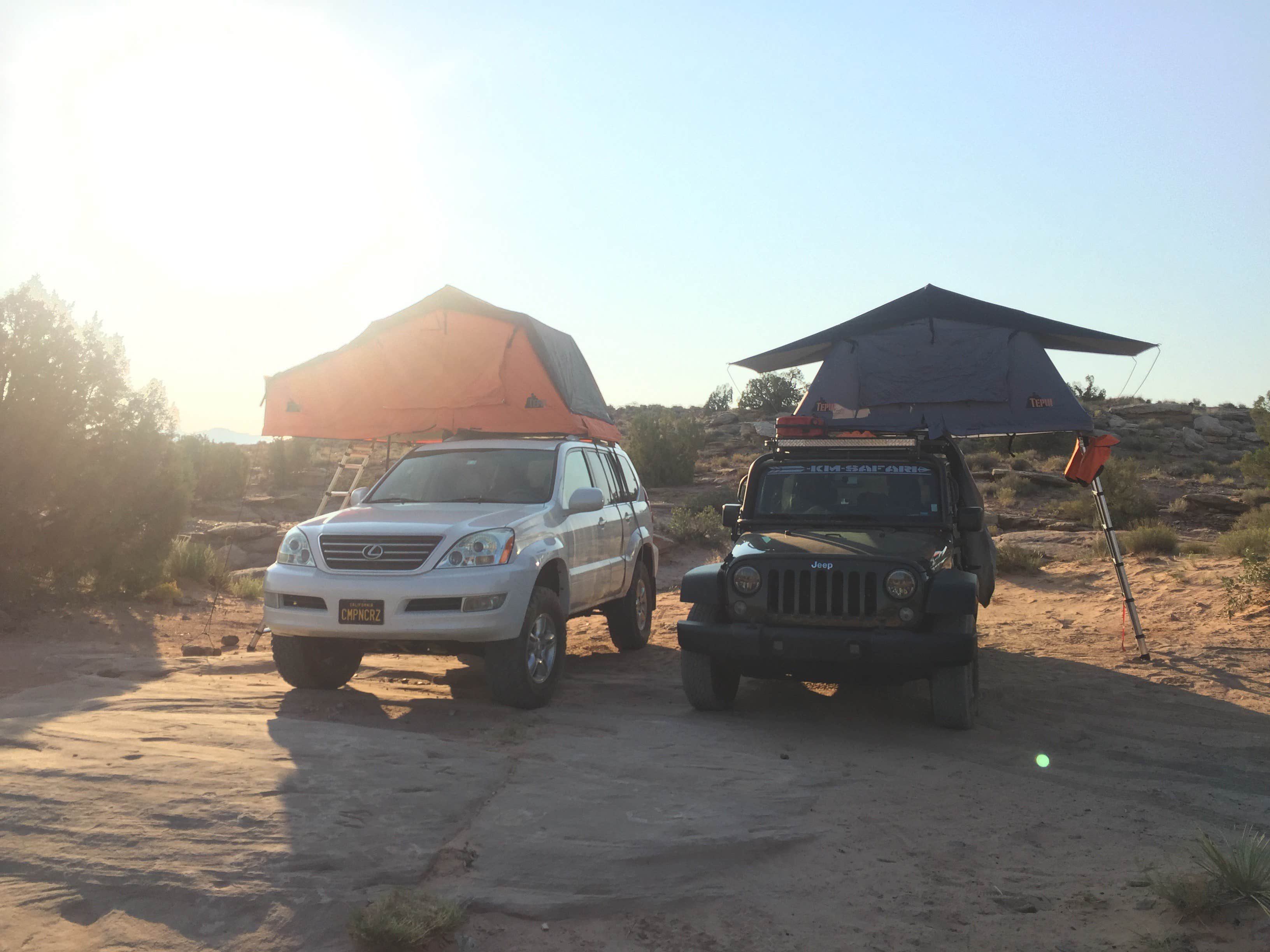 Camper-submitted photo at White Crack Backcountry Campsites — Canyonlands National Park near Canyonlands National Park