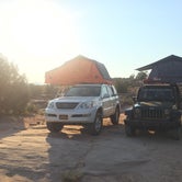 Camp set up and ready for another AMAZING sunset in the Canyonlands backcountry. 