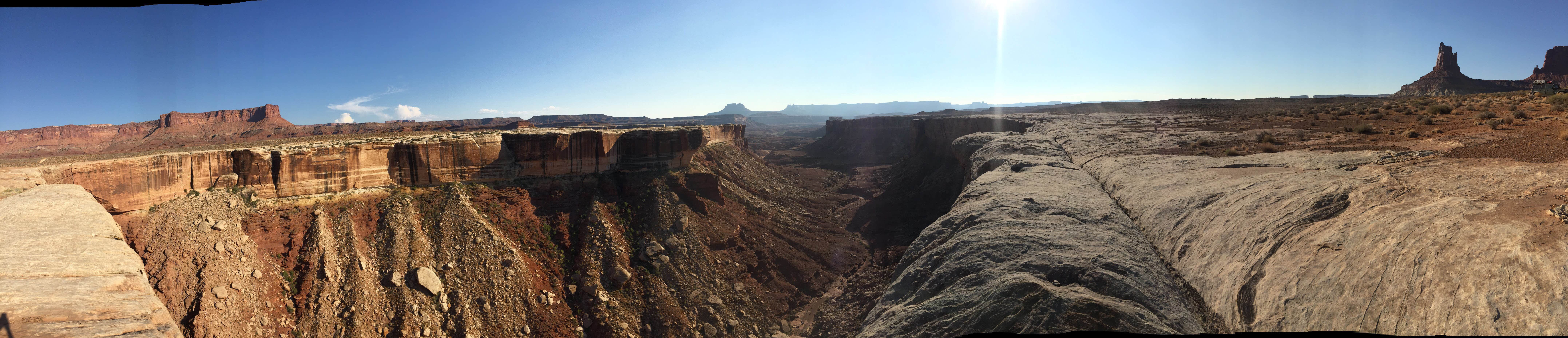 Camper-submitted photo at White Crack Backcountry Campsites — Canyonlands National Park near Canyonlands National Park