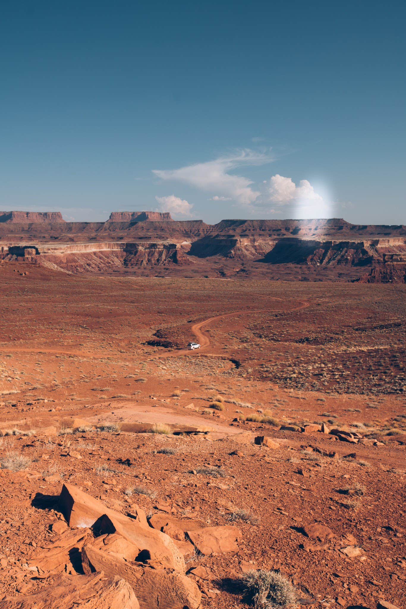 Camper-submitted photo at White Crack Backcountry Campsites — Canyonlands National Park near Canyonlands National Park